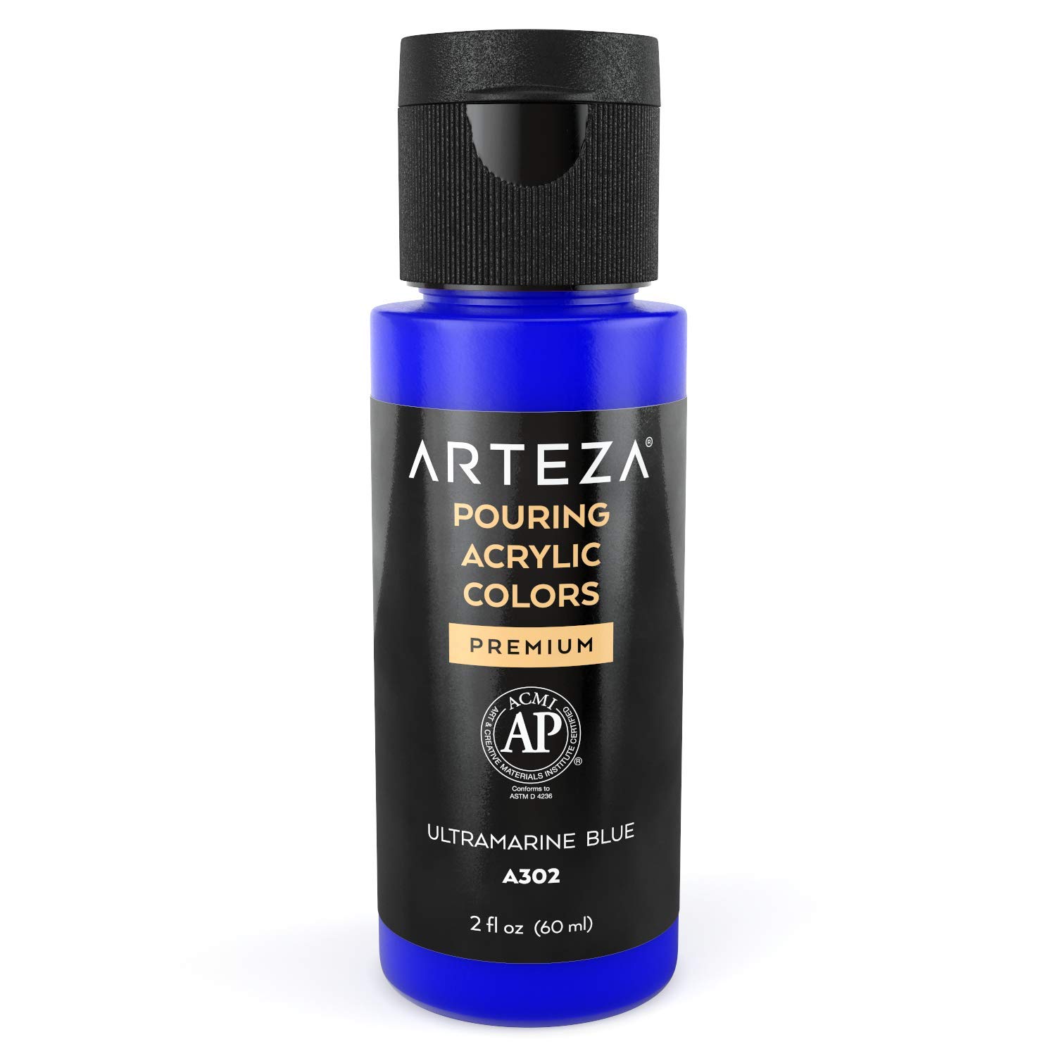arteza pouring akrilik boya 60 ml a500 deniz mavisi sivi dokum boya karistirma gerekmez tuval cam kagit ahsap fayans ve tas uzerine dokum icin boya amazon com tr mutfak