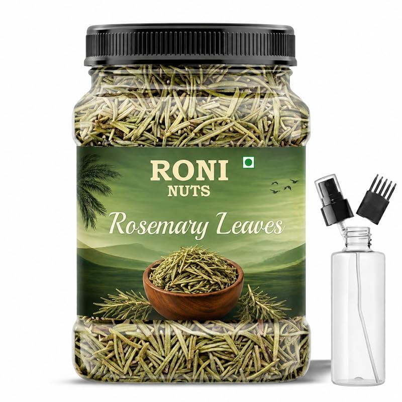 Roni Nuts Premium Rosemary Leaves 100 GM Pack | 100% Natural Food Grade Rosemary Leaves Organic | For Hair Care, Rosemary Water, Tea & Seasoning-picture-18