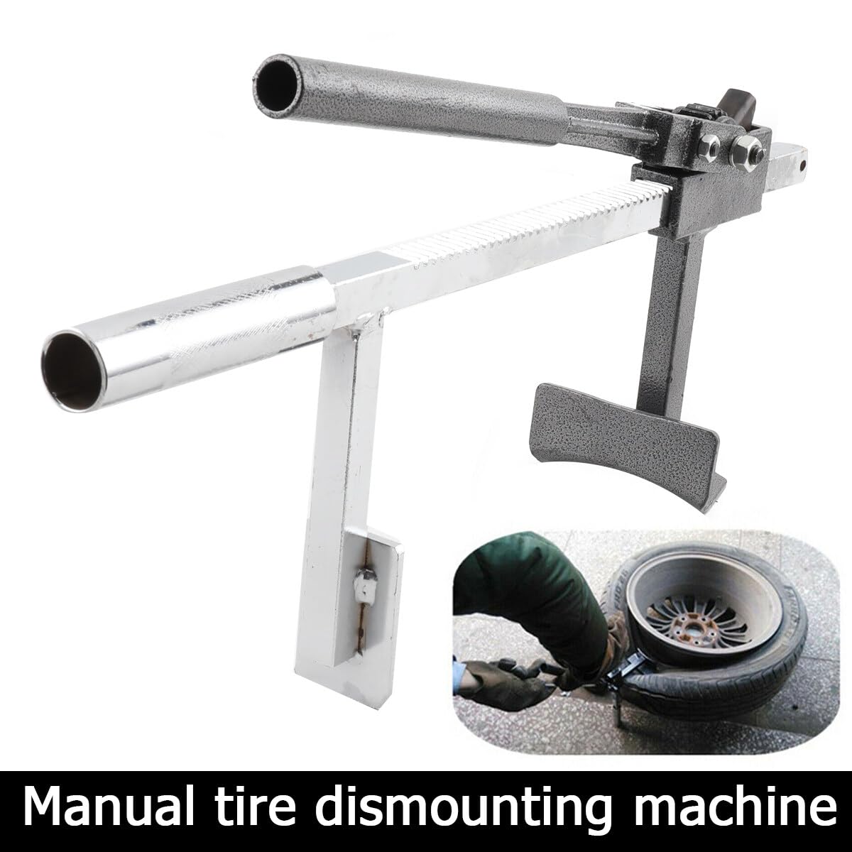 Smontaggiatore pneumatici, strumento per il montaggio di pneumatici, per il montaggio di pneumatici, per il montaggio di pneumatici, per lo smontaggio di pneumatici da moto