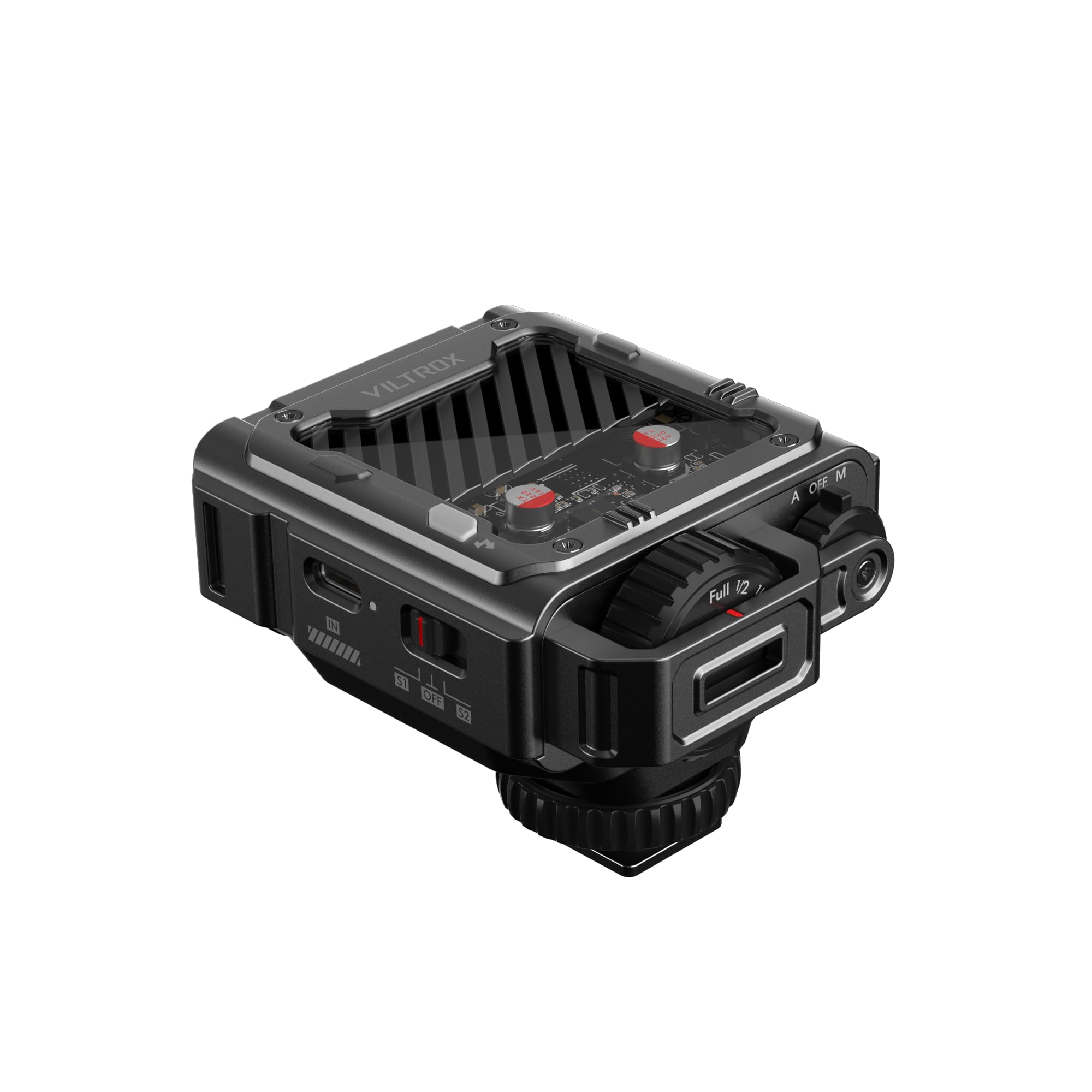VILTROX TTL Flash Speedlite per Canon Fotocamera,Mini Flash GN16 con 7 Livelli di Potenza,Batteria da 26W/s 1800mAh,1 tempo di richiamo,Controllo Ottico S1/S2Compatibile con Canon,Grigio(Z3-C)