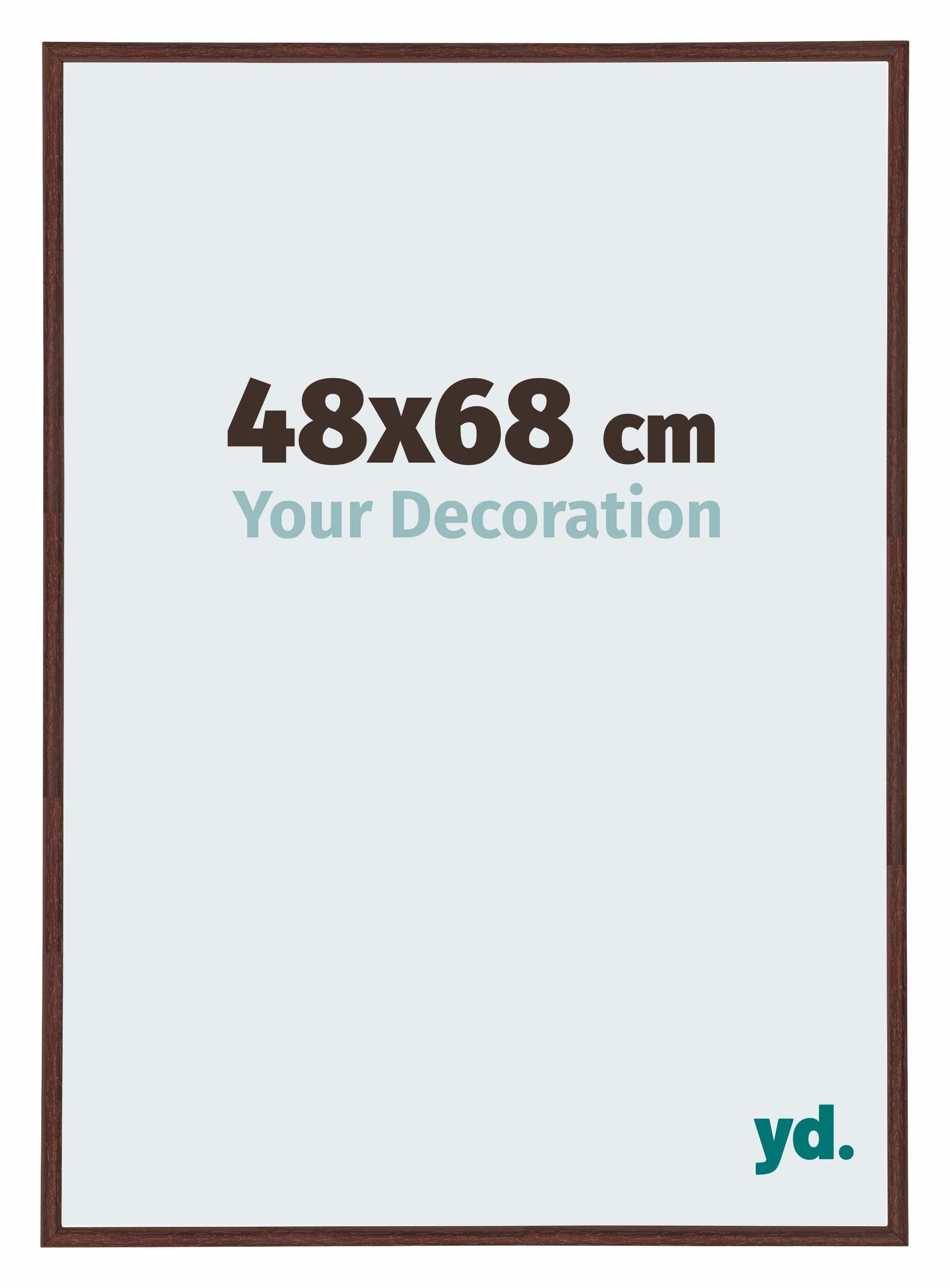 Your Decoration - Picture Frame 48x68 cm - Brown - Decorative Wall Frame in Plastic with Antireflection - Frame 48x68 - Annecy โ image 1