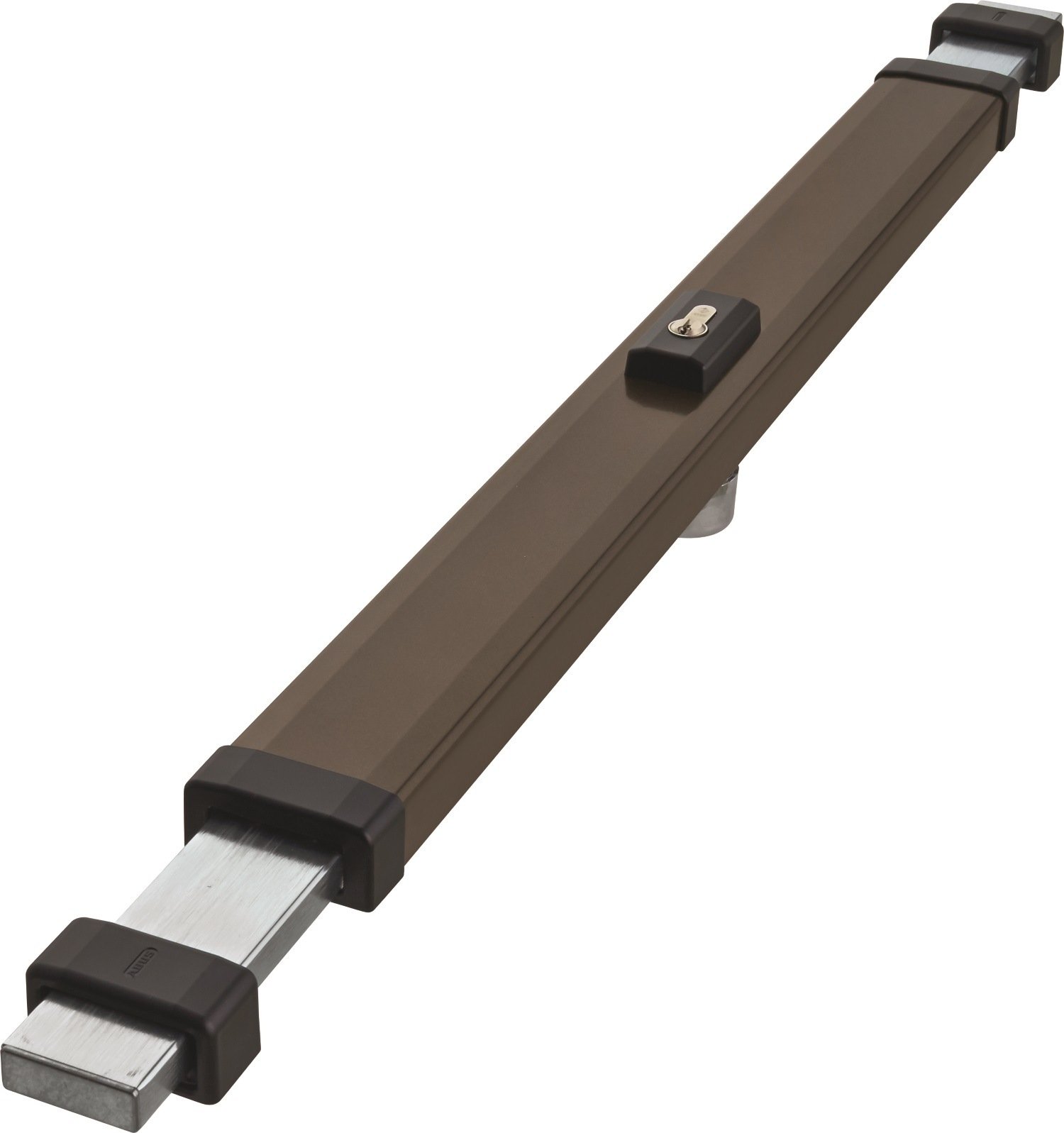 ABUS Panzerriegel PR2800 L1 mit Zylinder, braun