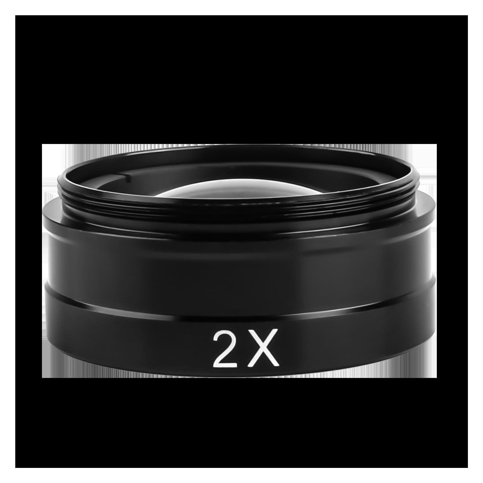 Telecamera per Microscopio, Lente in vetro obiettivo ausiliario da 42 mm 0,3X,5X,75X 2X for C MOUNT 180X su fotocamera for microscopio laboratorio monoculare | 0.3X-0.5X-0.75X-2.0X