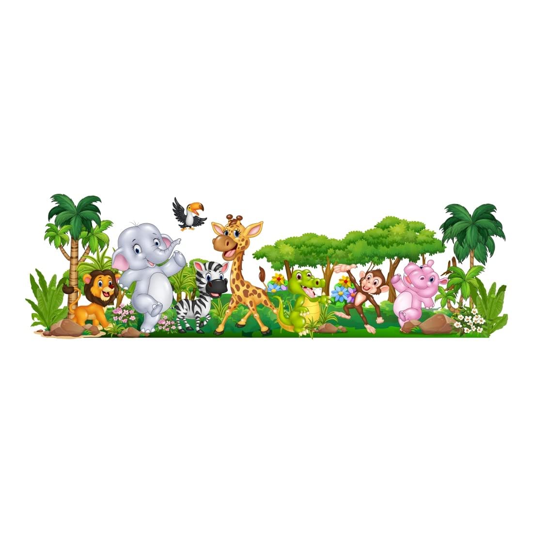 Wall Sticker Large Size Wall Sticker for Living Room, Multicolor Vinyl Self Adhesive Peel and Stick Wall Sticker for Home and Waterproof and Removable (1)-image-37