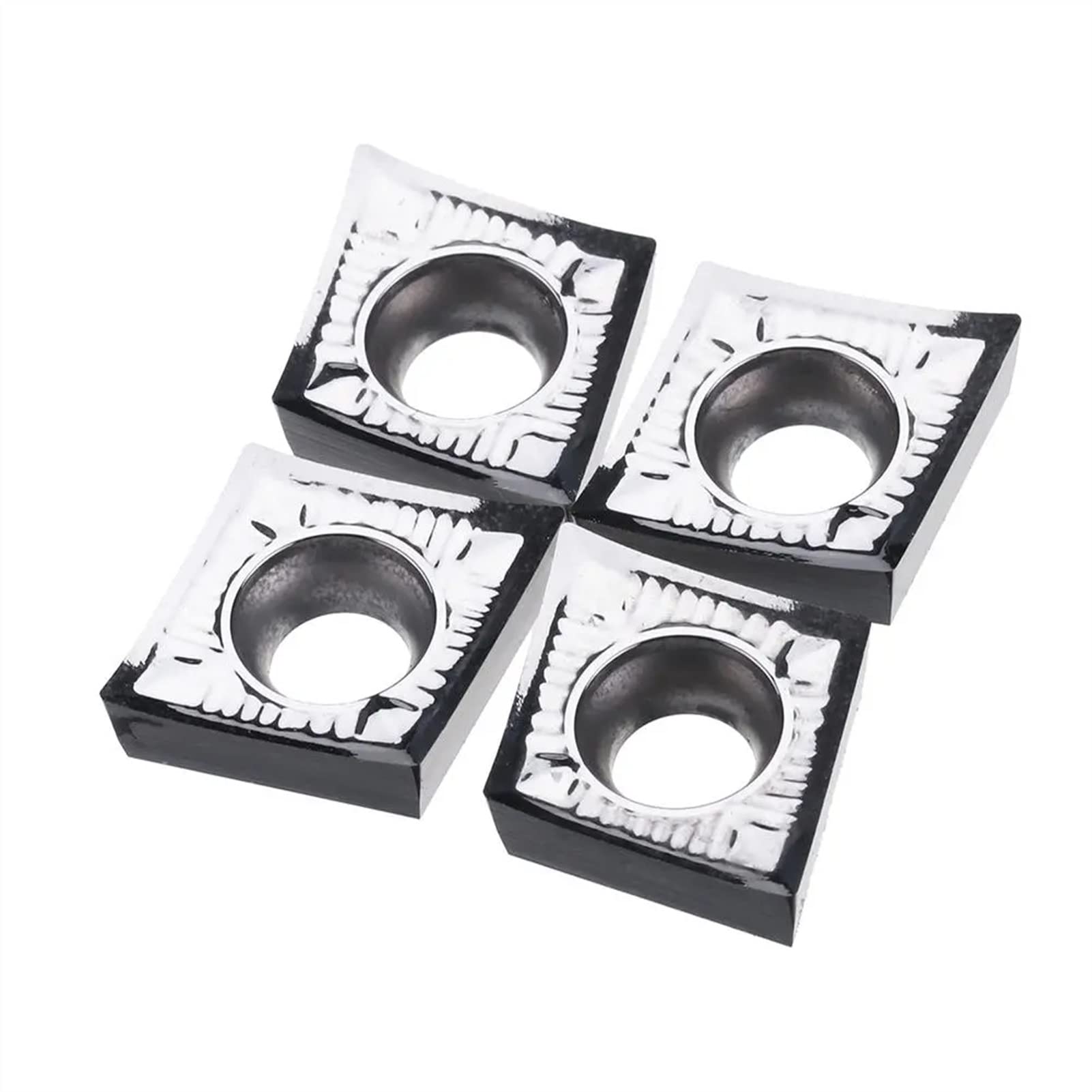 Lot De 10 Plaquette De Tournage CCGT120404-AK H01 - Inserts CNC Pour Aluminium - Coupe Efficace Et Précise
