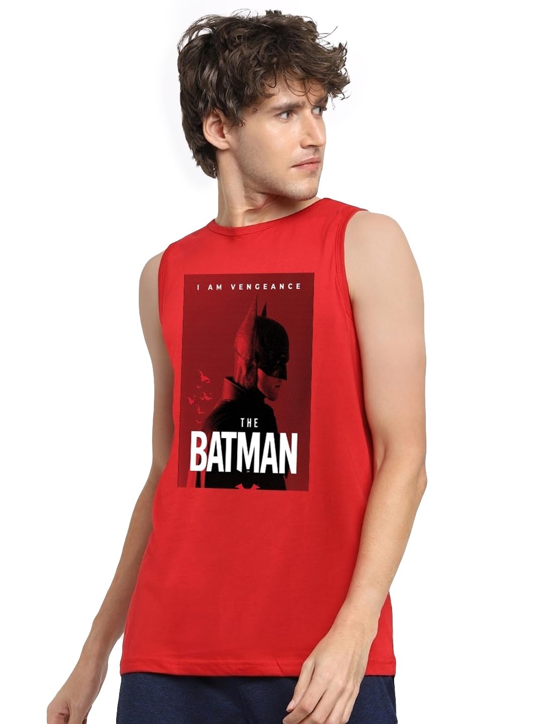 bewakoof Men's Cotton Graphic Regular Fit Vest-picture-34