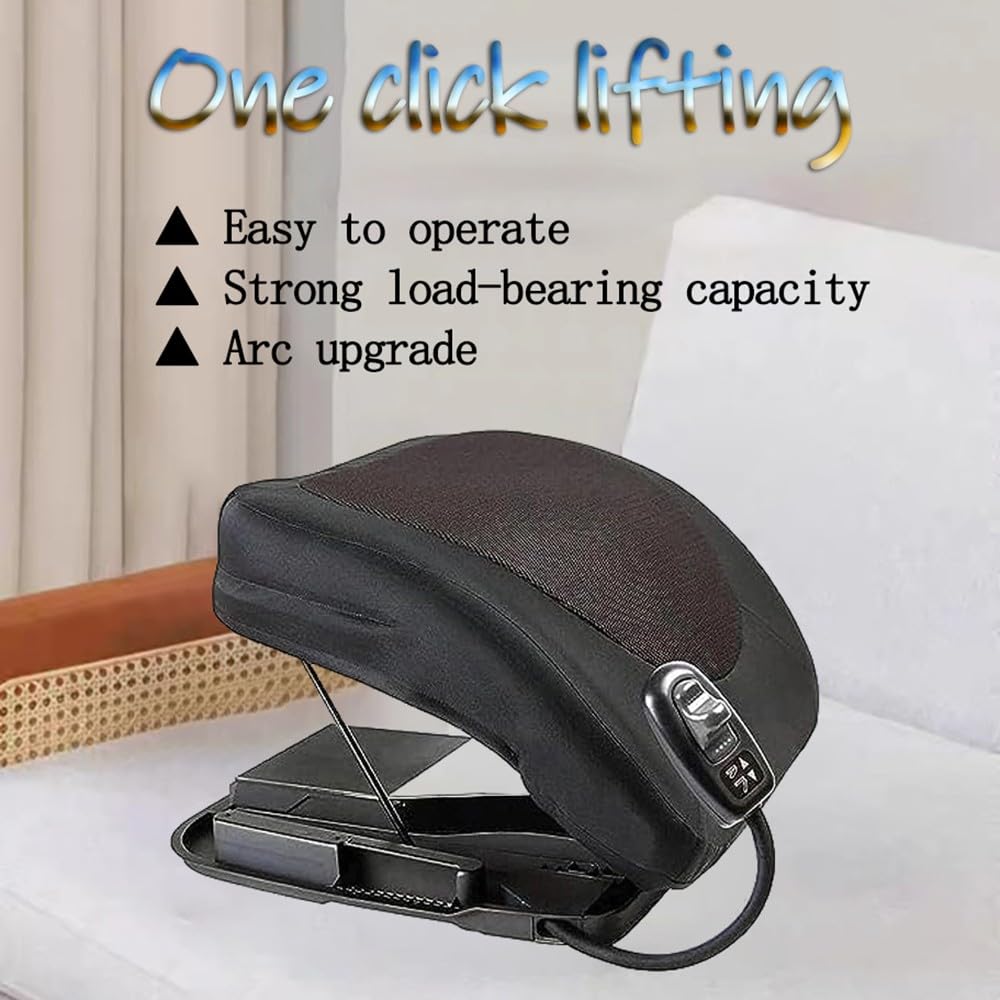 Coussin Levage Siège électrique,Assistance Support Canapé avec Télécommande Coussin Ergonomique Et Respirant Adapté Aux Personnes âgées Et Aux Personnes à Mobilité Réduite