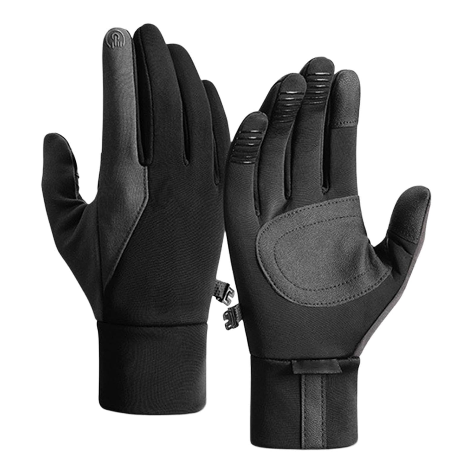 Winter Gloves Men Women Touchscreen Running Gloves Windproof Warm Work Glove Cold Weather Snow Glove for Cycling Outdoor Sports