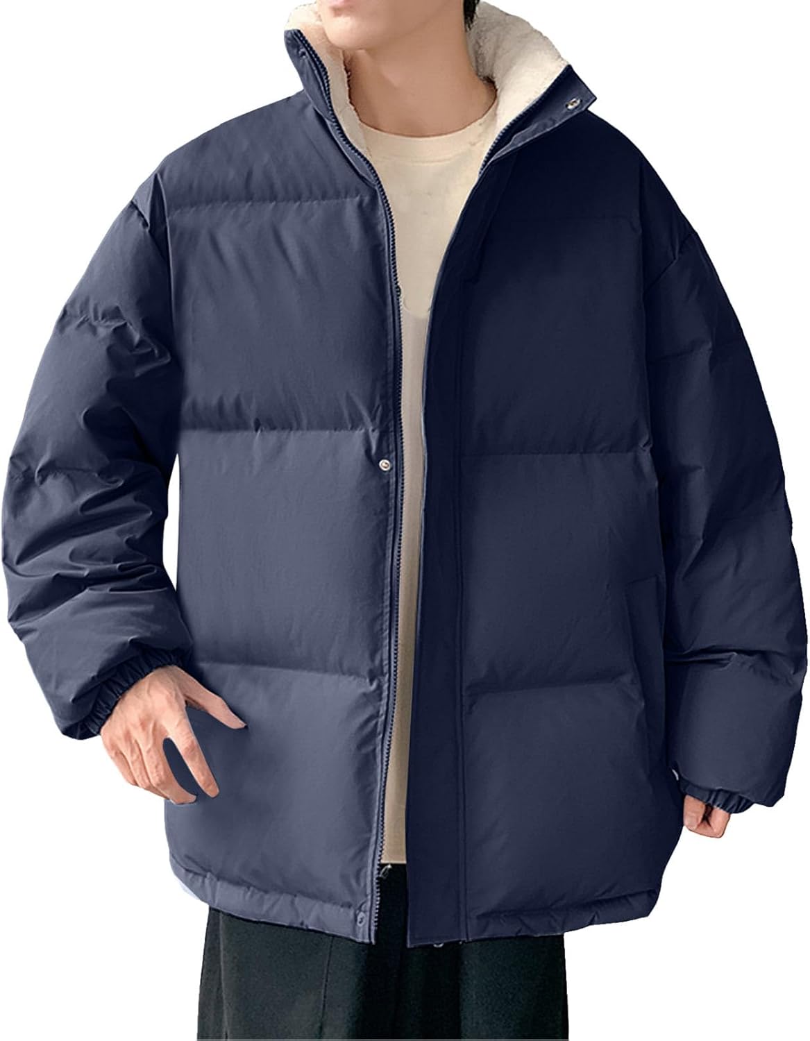 34647 メンズ スキーウエア ジャケット 紫X黄緑 サイズL 23-24