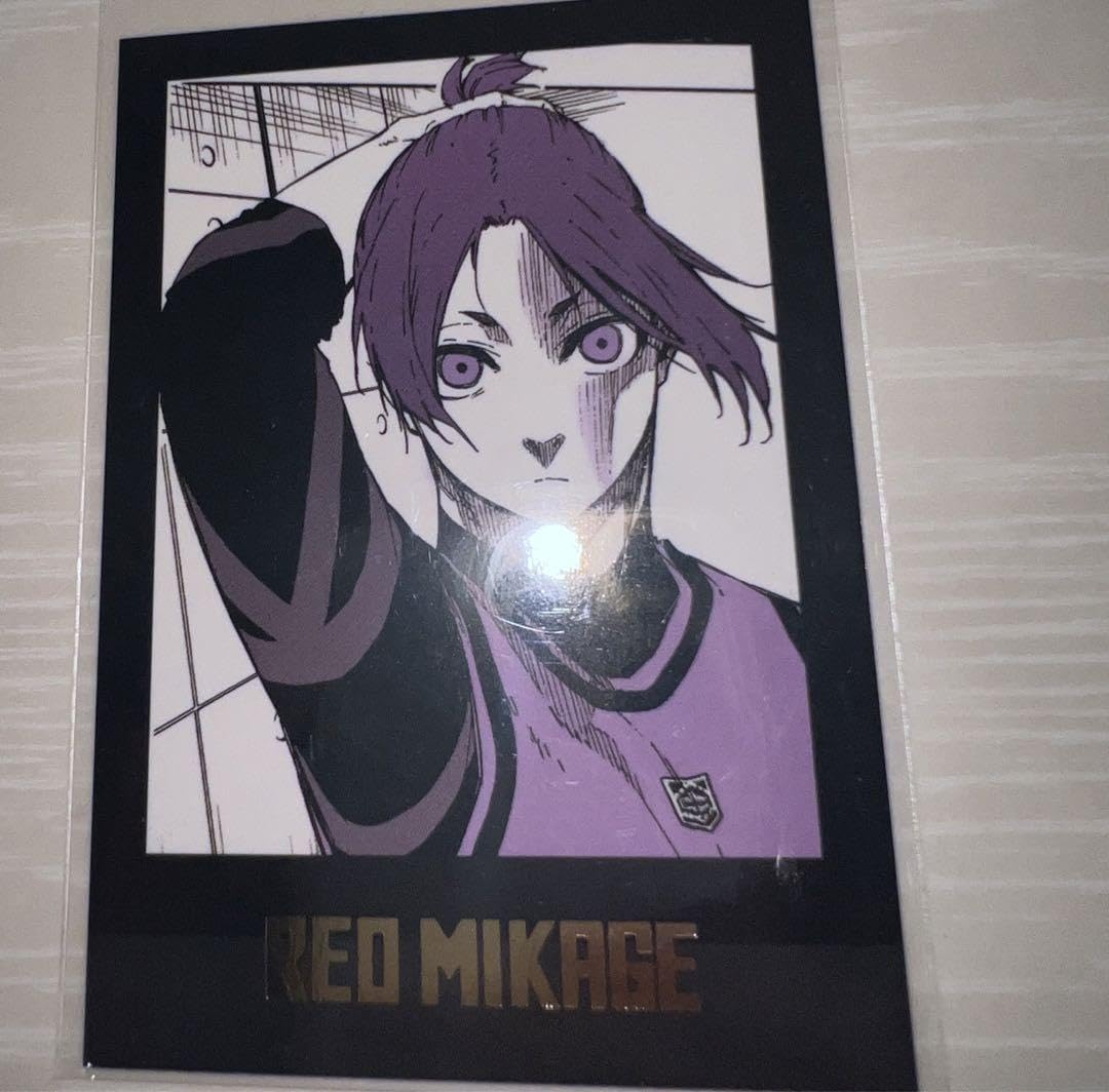 ブルーロック モノクロカード 御影玲王　箔押し　通常 Amazon.co.jp: ブルーロック モノクロカード モノカ 御影玲王