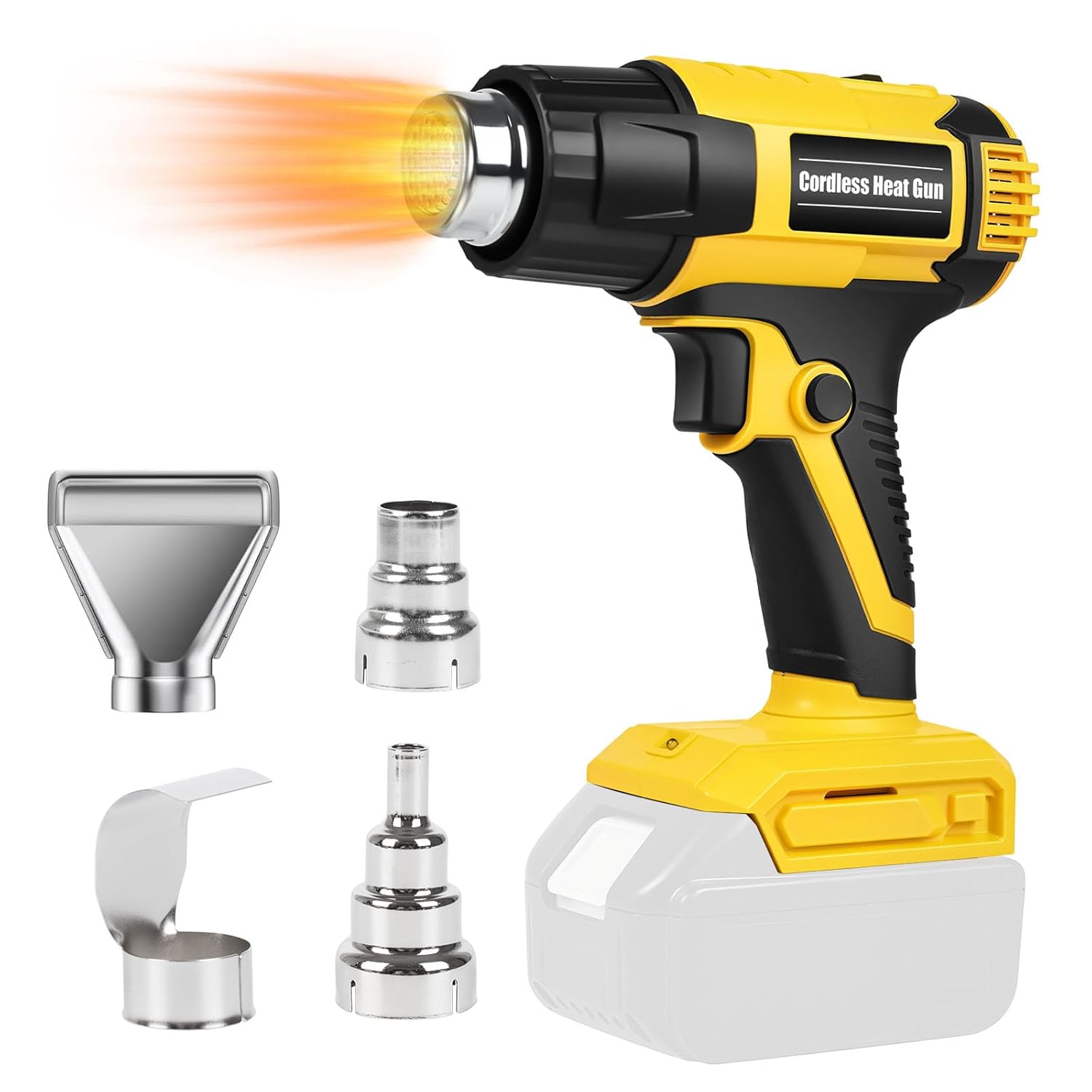 380W 1022 F 572 F Cordless Heat Gun Compatible with Makita 18V Battery Hot Air Gun Fast Heating