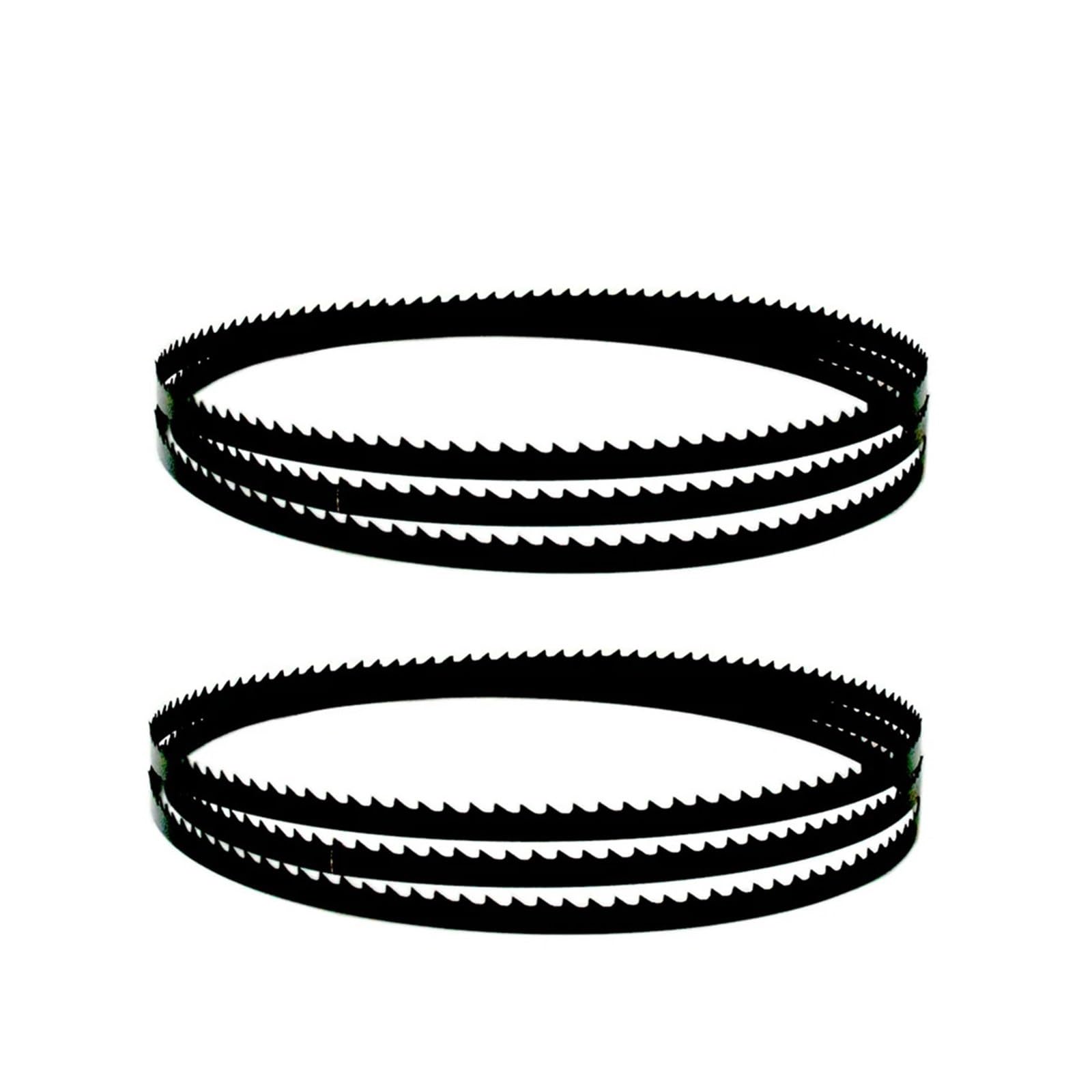 2 szt. 2120 mm brzeszczoty do piły taśmowej do drewna 2120 x 9,5 x 0,5 mm 10 zębów na cal brzeszczoty do piły taśmowej z włókna węglowego akcesoria do narzędzi do obróbki drewna