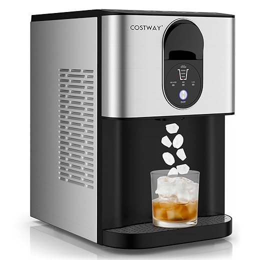 COSTWAY Portable Nugget Ice Maker