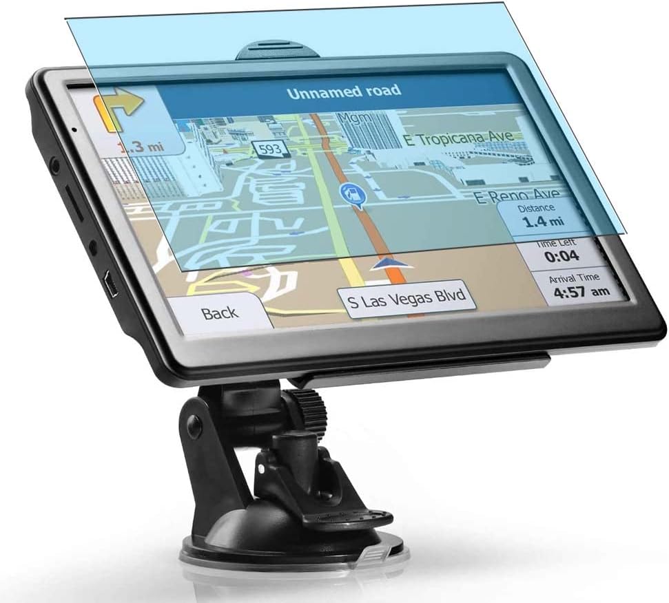 2 Pack Anti Blue Light Screen Protector Film, compatible with Lttrbx GPS Navigation 7" TPU Guard （ Not Tempered Glass Protectors ）