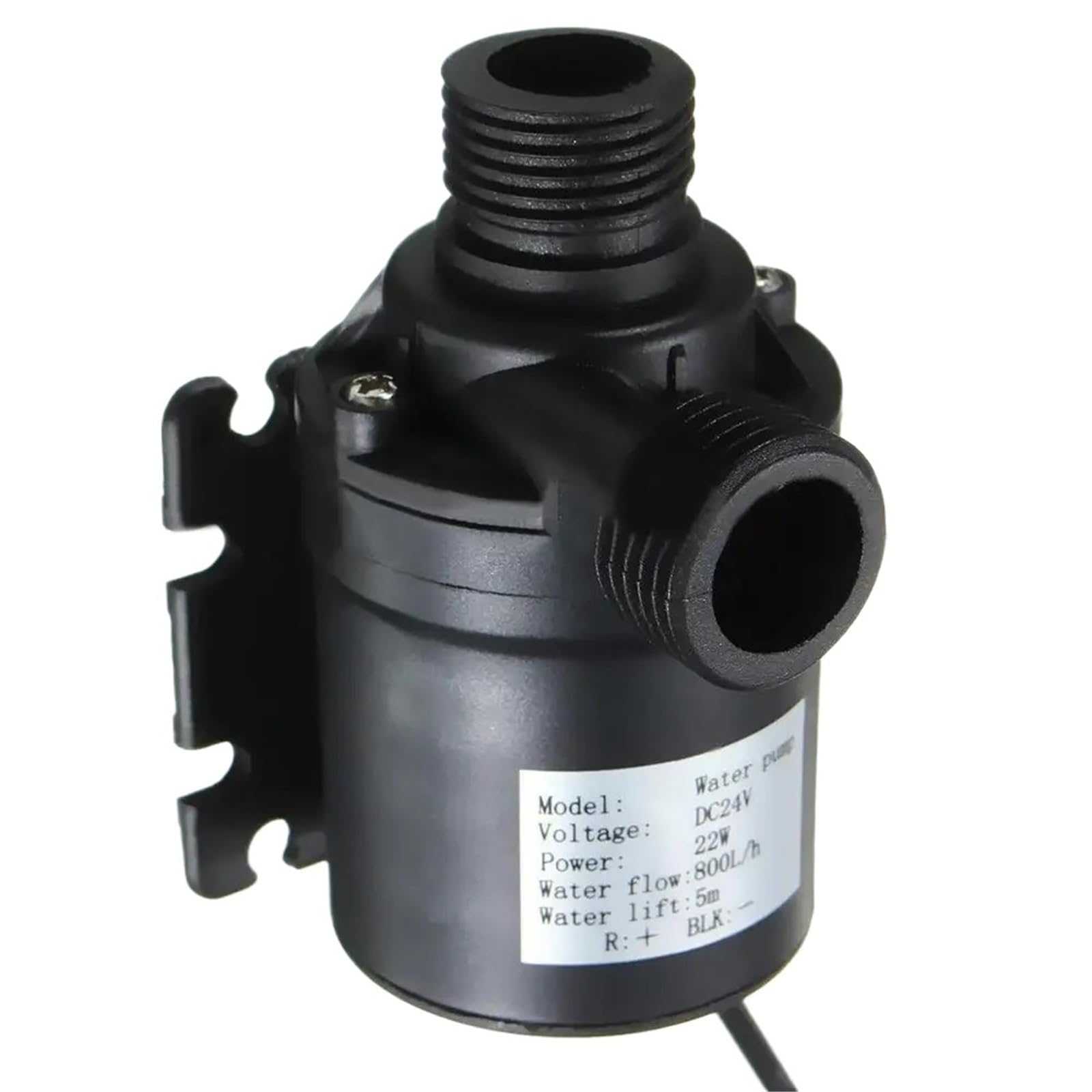 1 szt. 800 l/h 5 m DC 12 V 24 V solarny silnik bezszczotkowy pompa wodna z obiegiem wody zanurzeniowe pompy wodne (złącze 12 V DC)