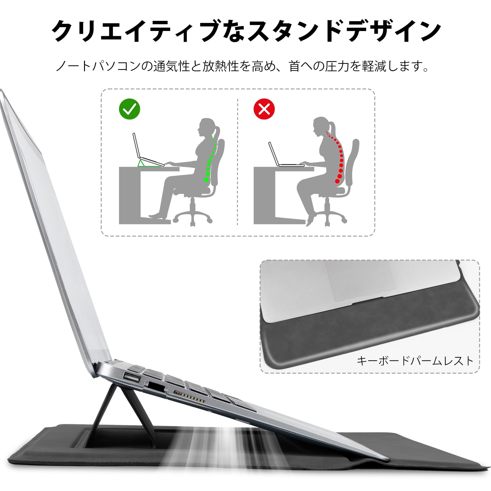 Amazon.co.jp: Allinside 13～14インチノートパソコンスリーブ 