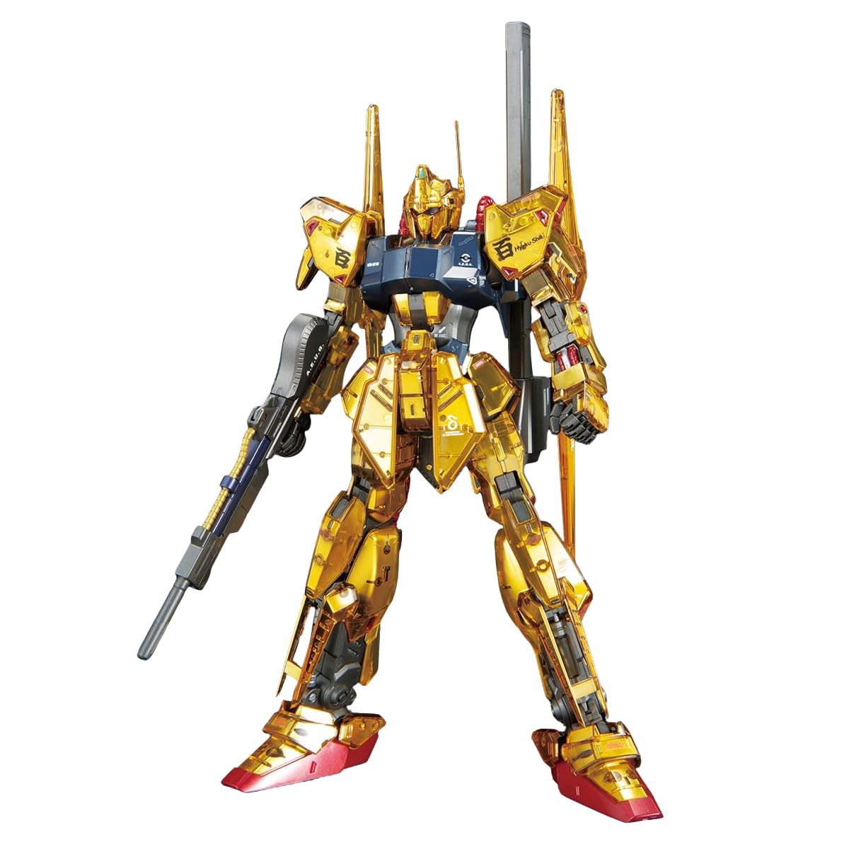Amazon | MG 1/100 百式 Ver.2.0 [メカニカルコアメッキ] 組み立て式