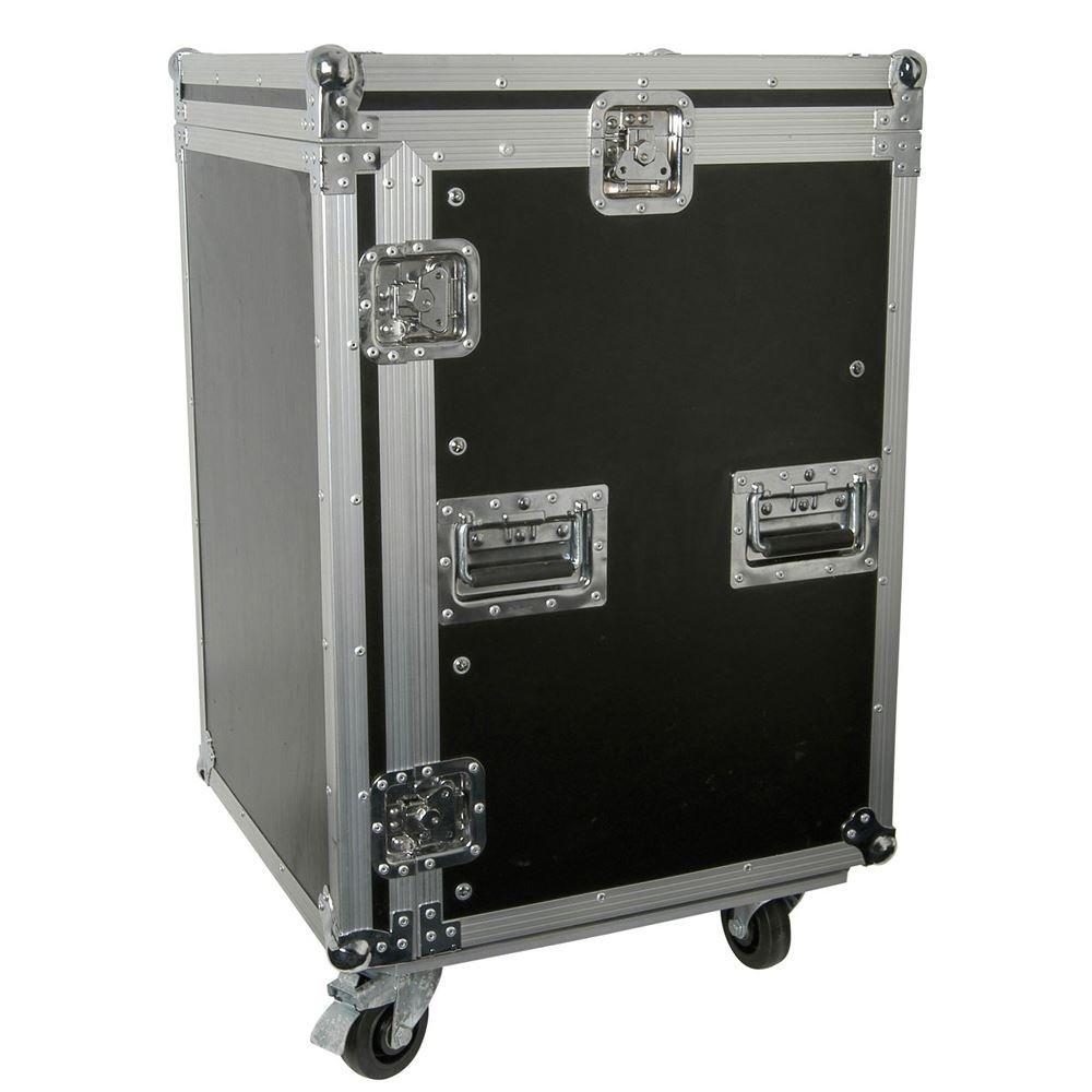 Citronic 8U 19" Equipment Rack Flight Case With Wheels - 171.724Uk