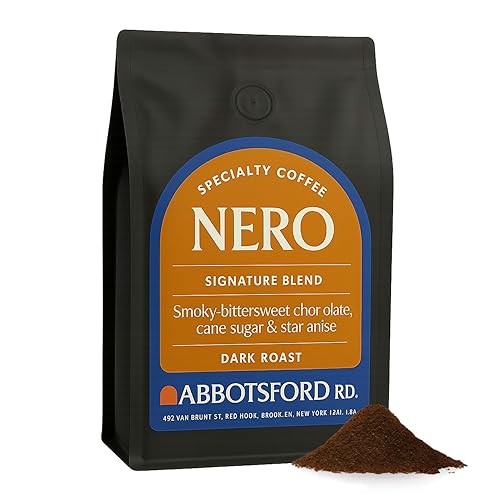 Miniatura 17 de Dolce - Café molido tostado oscuro con sabor dulce con chocolate oscuro mantecoso e higo, café especial, bolsa de 12 onzas, recién tostado