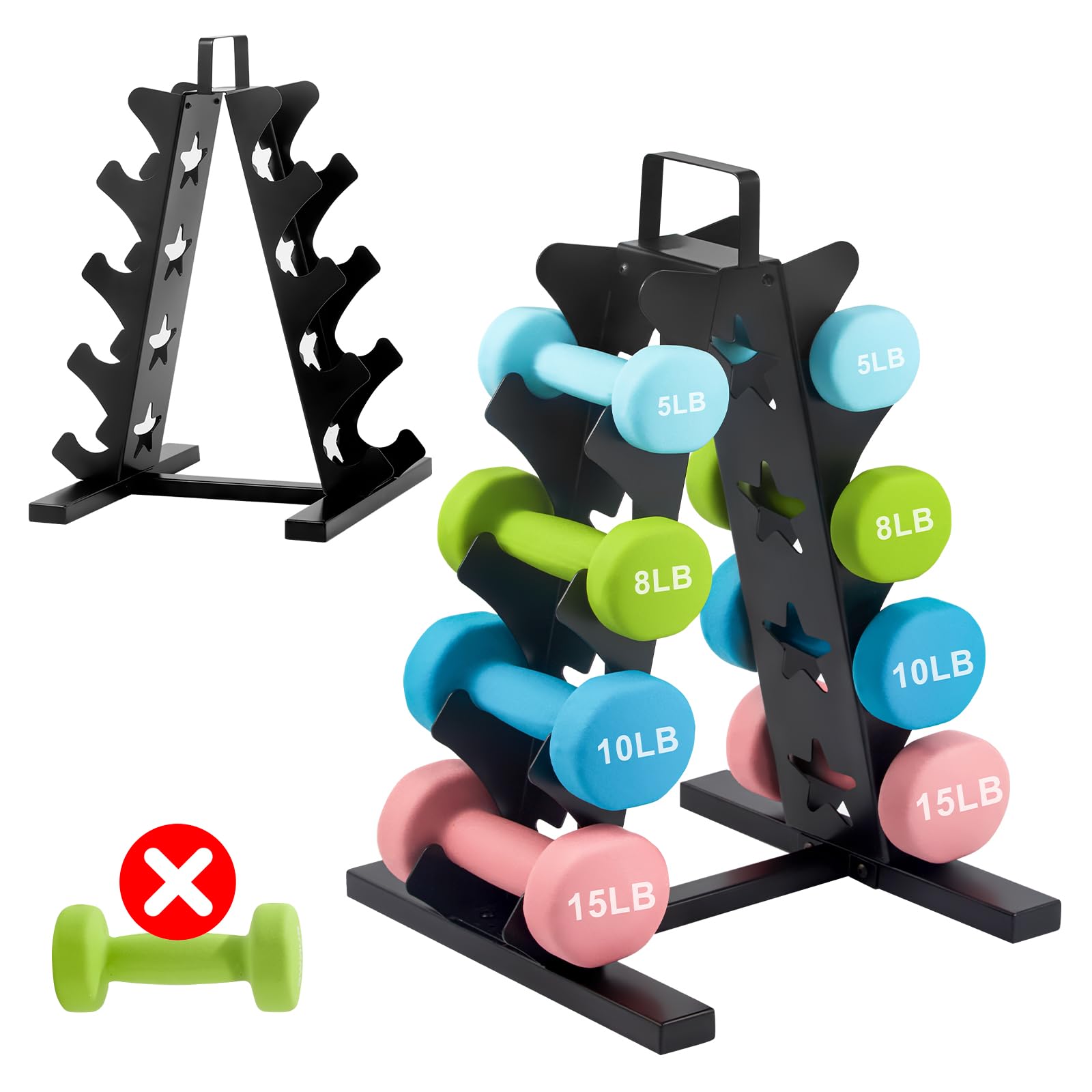 Best Dumbbell Racks For Gym Cyrank Tier Weight Rack For