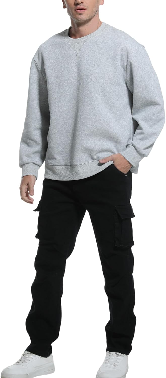 Men's Stretch Jeans - Slim Fit Comfort Denim Pants with | Classic & Cargo Styles Ripped Skinny Jeans - Image 5