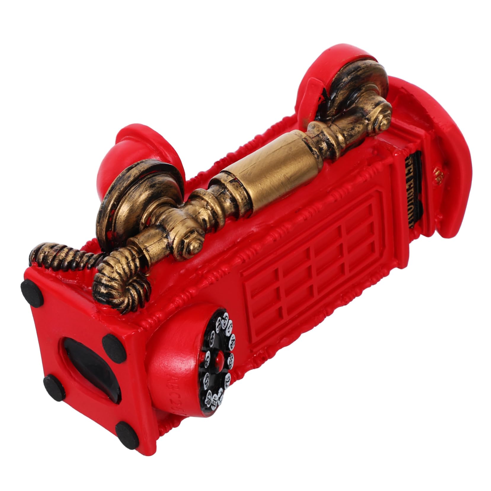 Cabilock Classic Rotary Dial Booth Model for Home Decor Antique Ornament for Offices Galleries and Luxury Residences