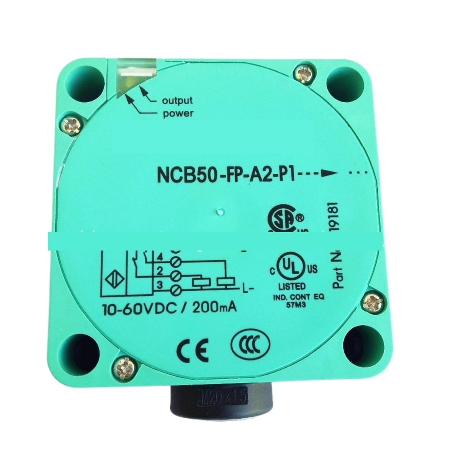 ZVQYSGIW NCB50-FP-A2-P1 Inductive Proximity Switch Sensor