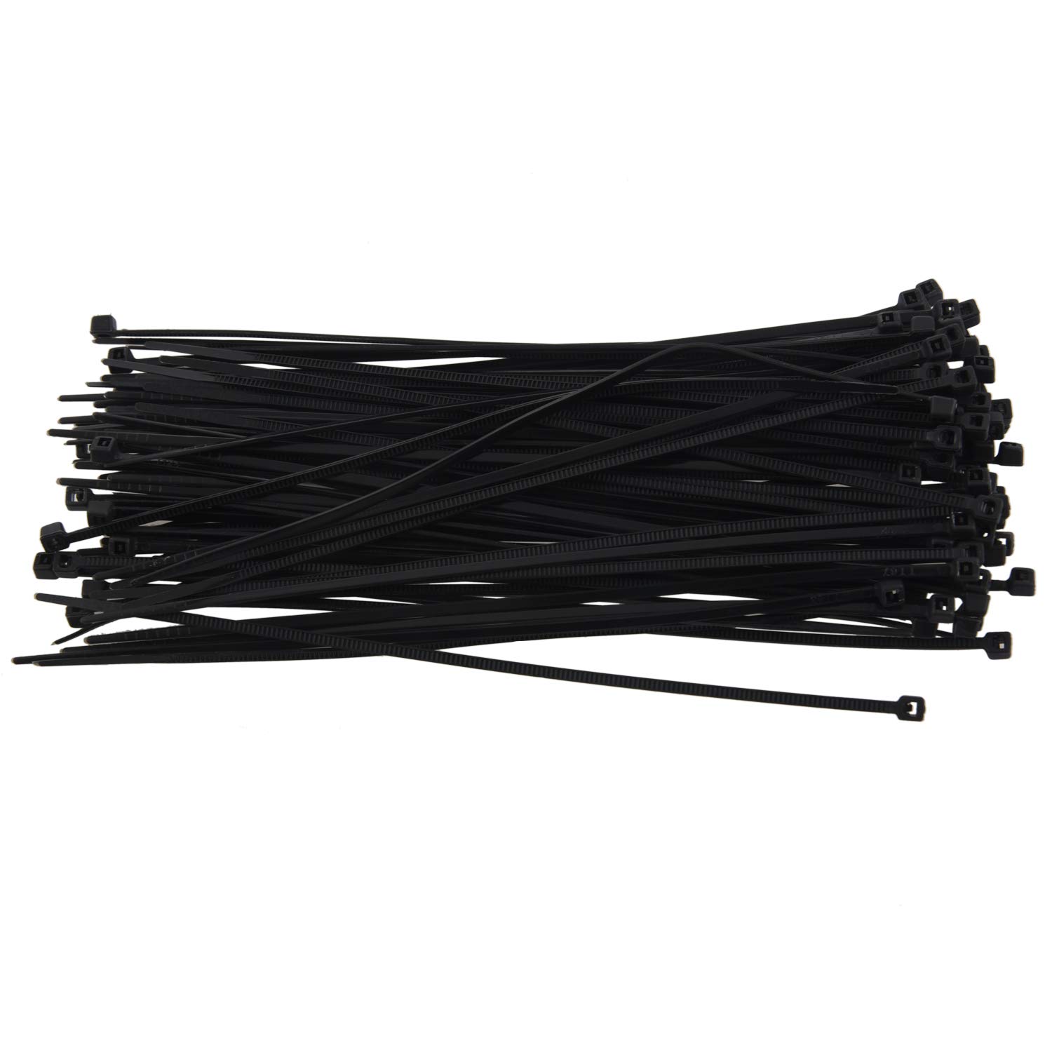 Lklncxc One Color Cable Ties Cable/Zip Ties Colour:black Size:140 Mm X 2.5 100Pcs
