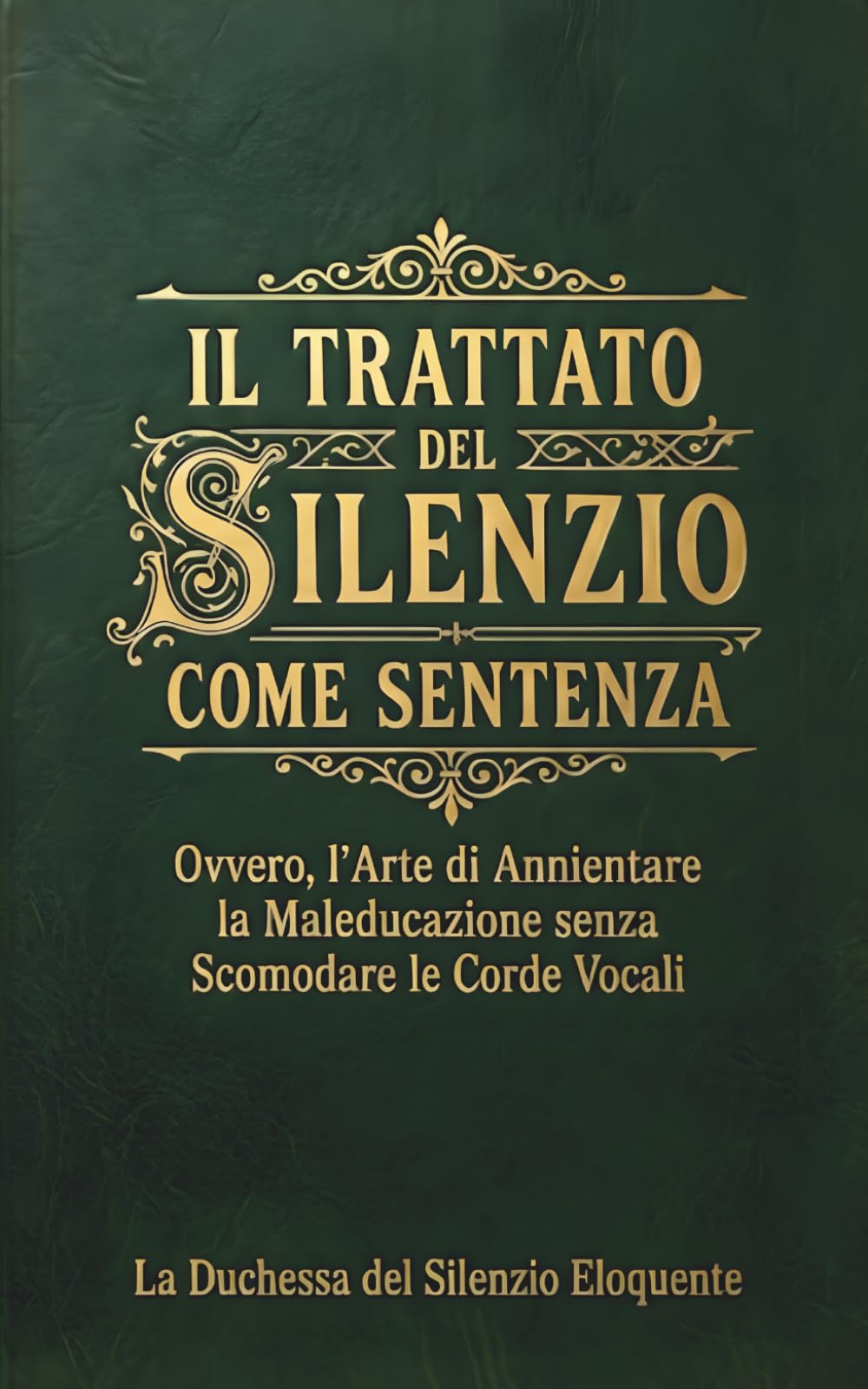 Il Trattato del Silenzio come Sentenza: Ovvero: l'Elogio dell'Incomunicabilità Sovrana contro l'Impertinenza del Secolo" (Trattati di Resistenza Aristocratica)