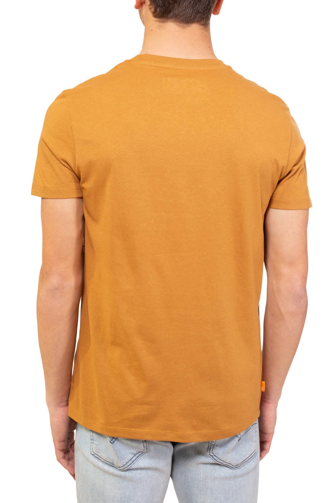 Timberland Tfo SS Left Chest Logo Jersey Crew tee (Slim) Camisa Hombre