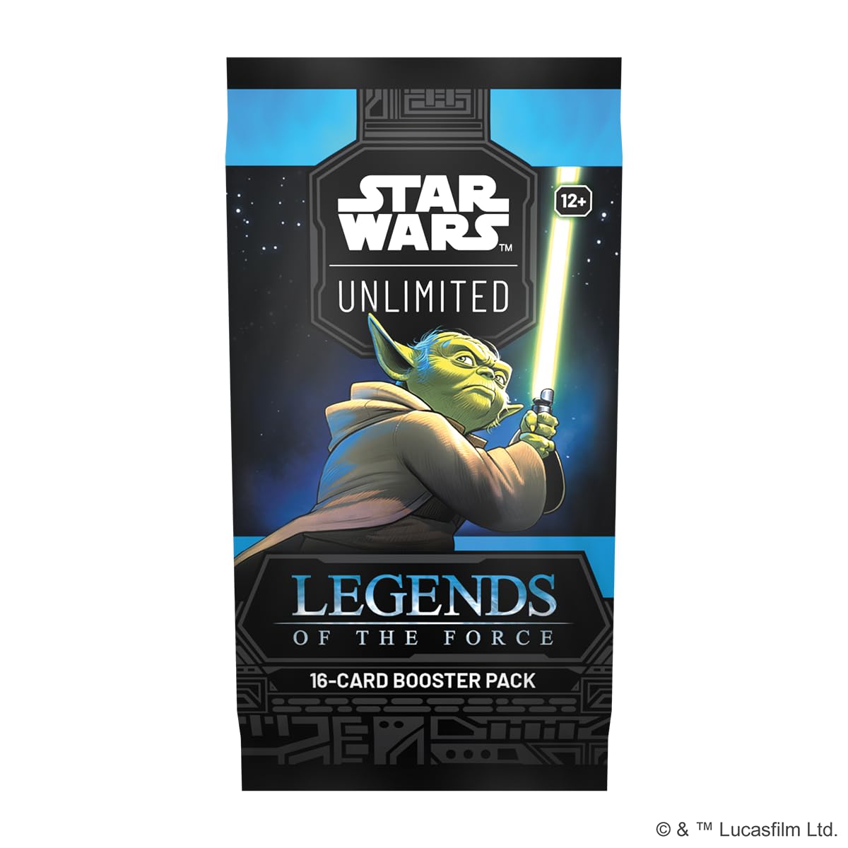 Fantasy Flight Games, Star Wars: Unlimited Trading Card Game Legends of the Force BOOSTER PACK, 16 Cards Featuring Jedi - Image 2