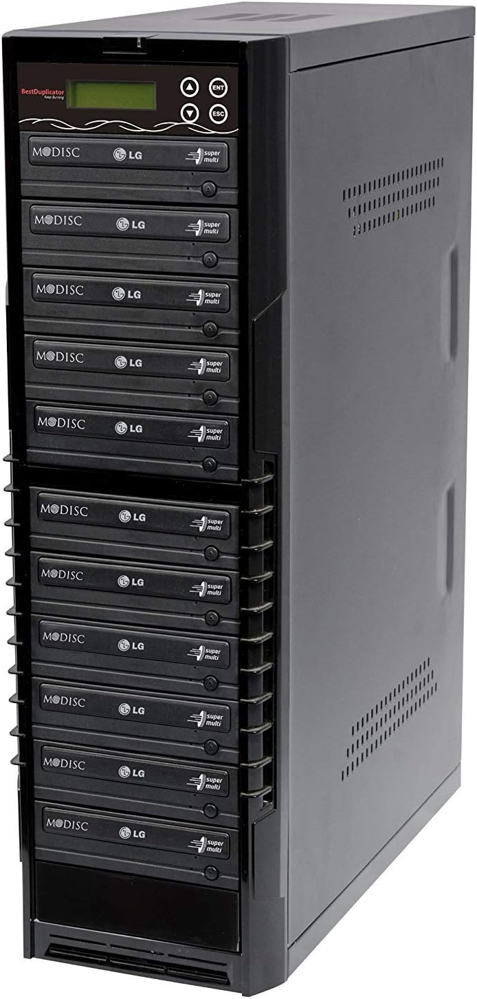 Buy Bestduplicator BDLG10T 10 Target 24x SATA DVD Duplicator with
