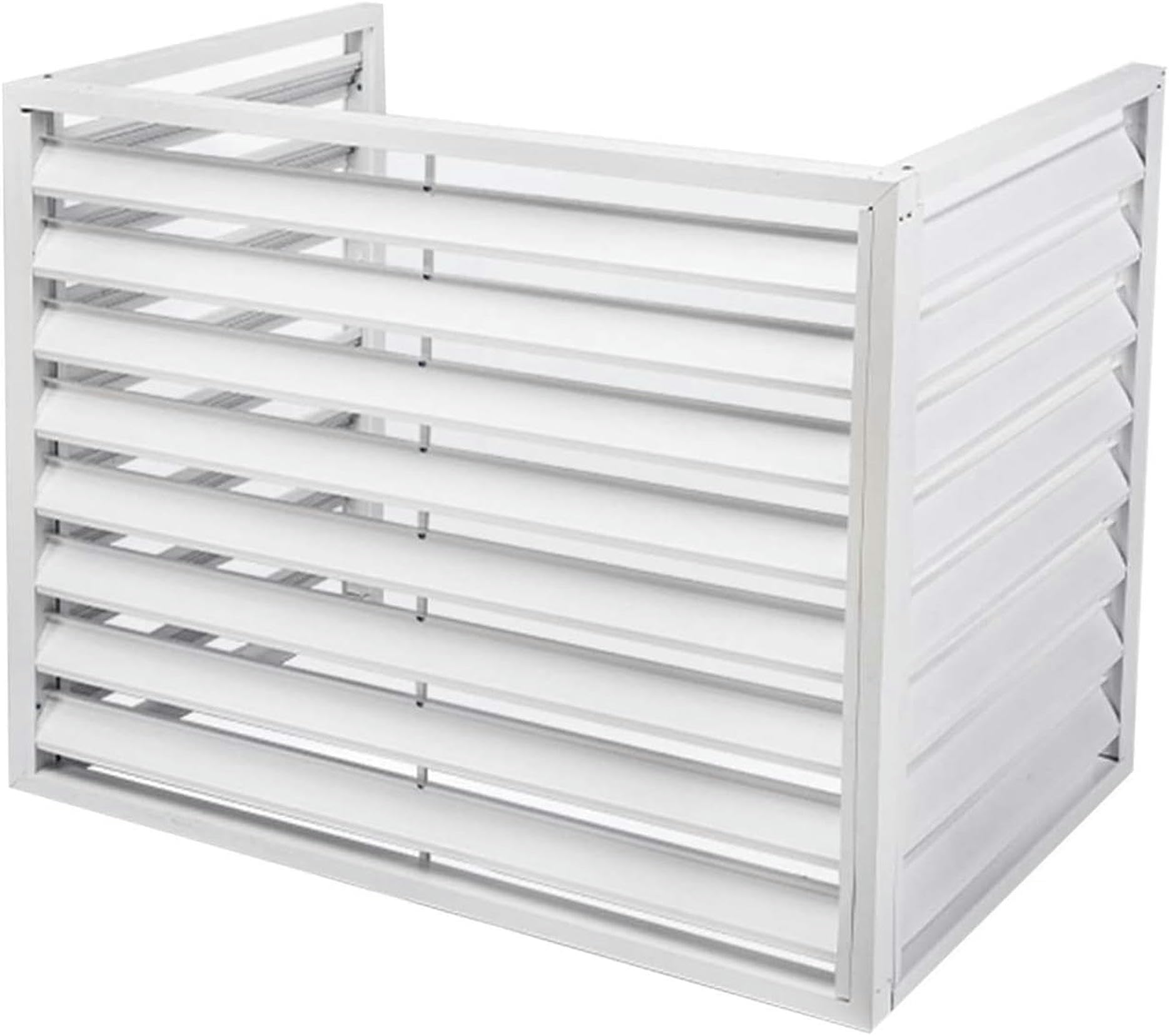 Écran en aluminium pour climatiseur extérieur boîtier haut de gamme