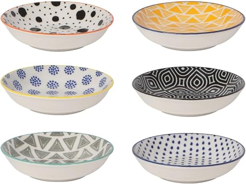 Now Design's, Bitsdots Multi Pinch Bowl, 6 Count