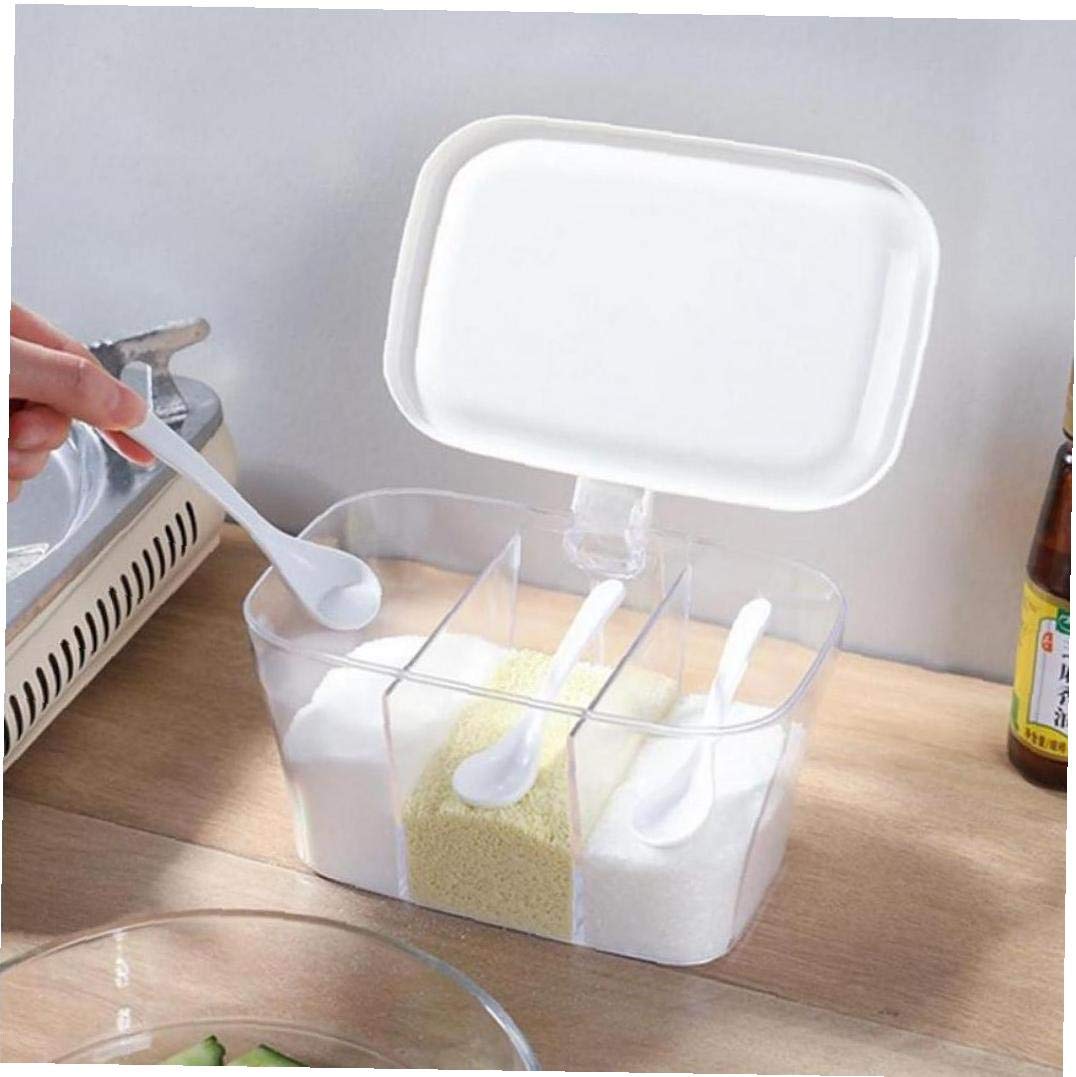Sprießen 4 pièces Assaisonnement Boîte à épices Pot de Cuisine Boîte à épices cuillère