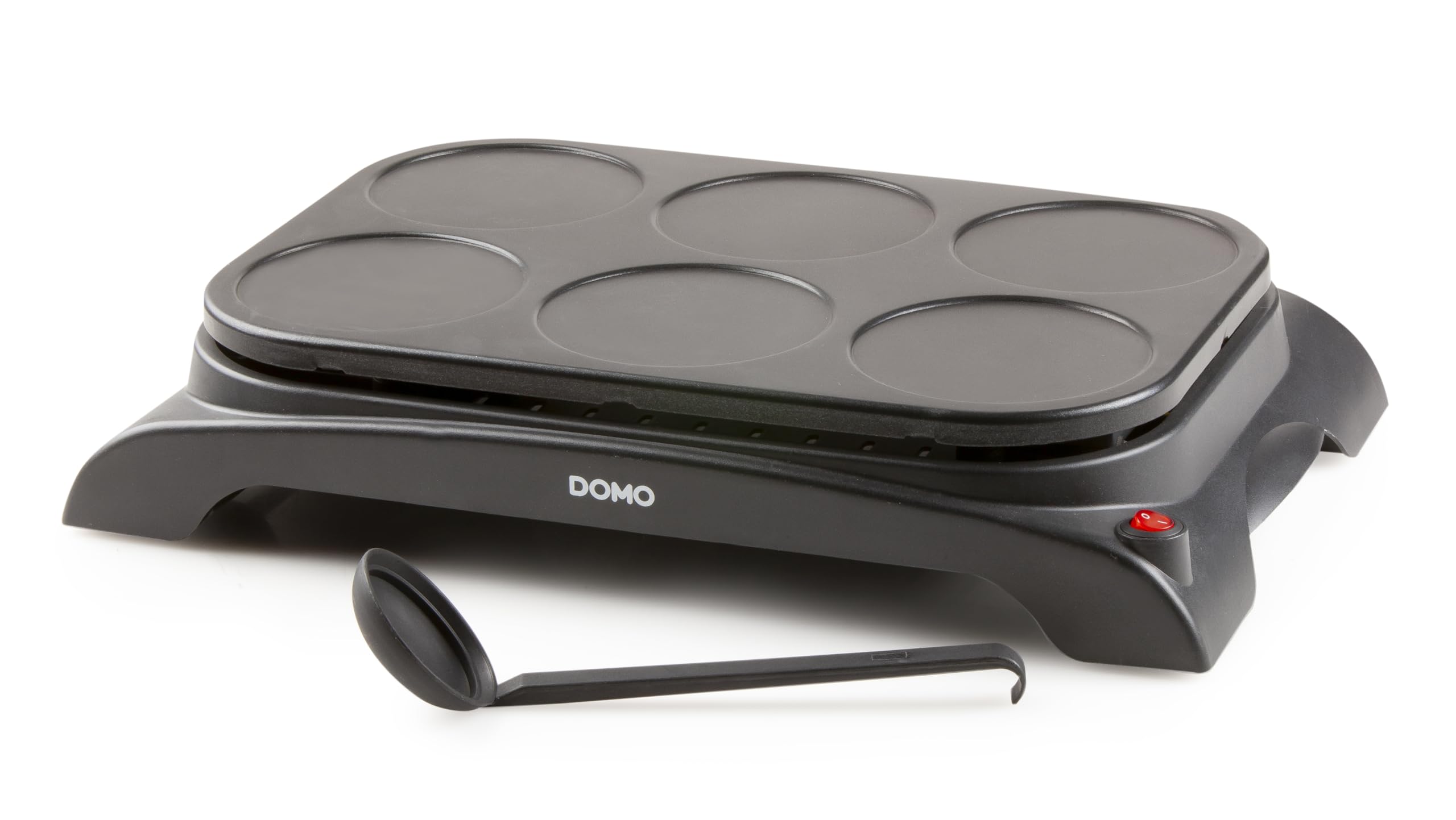 Domo DO8709P, Crepera para 6 Panqueques, 1000 W