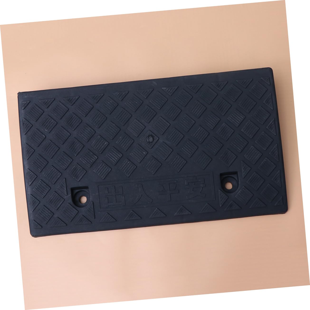 Cabilock Car Wheel Ramp Rubber Drive Over Cable Protector 10cm High Mower Ramp Wheelchair Accessible