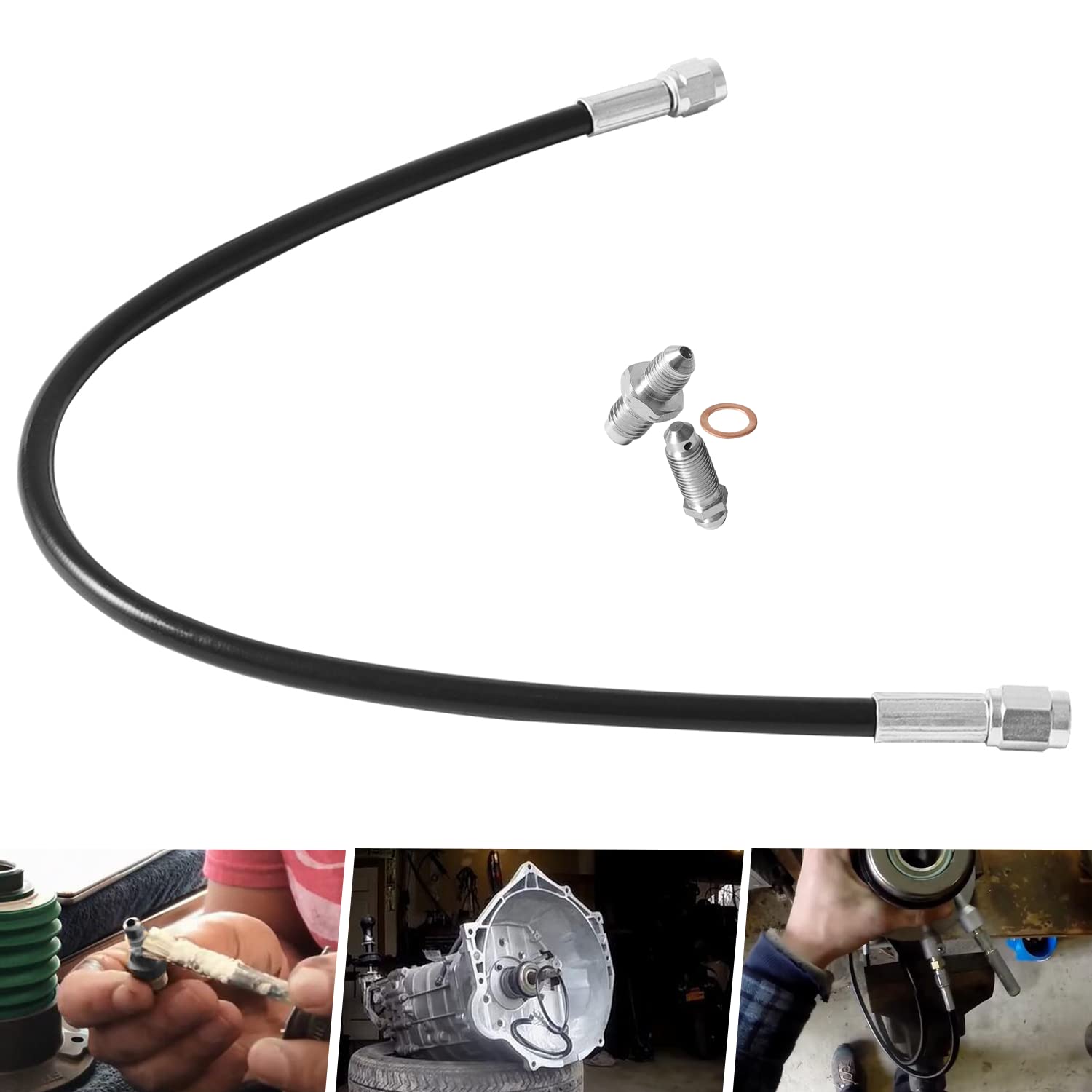 Buy Camoo LS1 LS6 LSX T56 FBody Remote Clutch Speed Bleeder Kit For