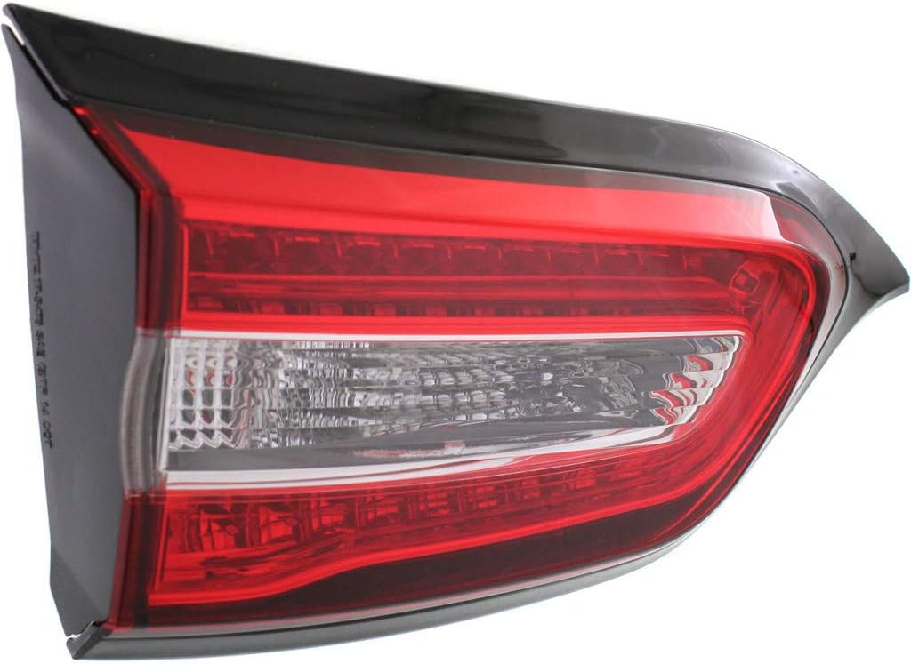 CarLights360 For Jeep Cherokee Tail Light 2014 15 16 17 2018 Driver Side | Inner Rear LED DOT Certified | For CH2802104 | 68102921AC
