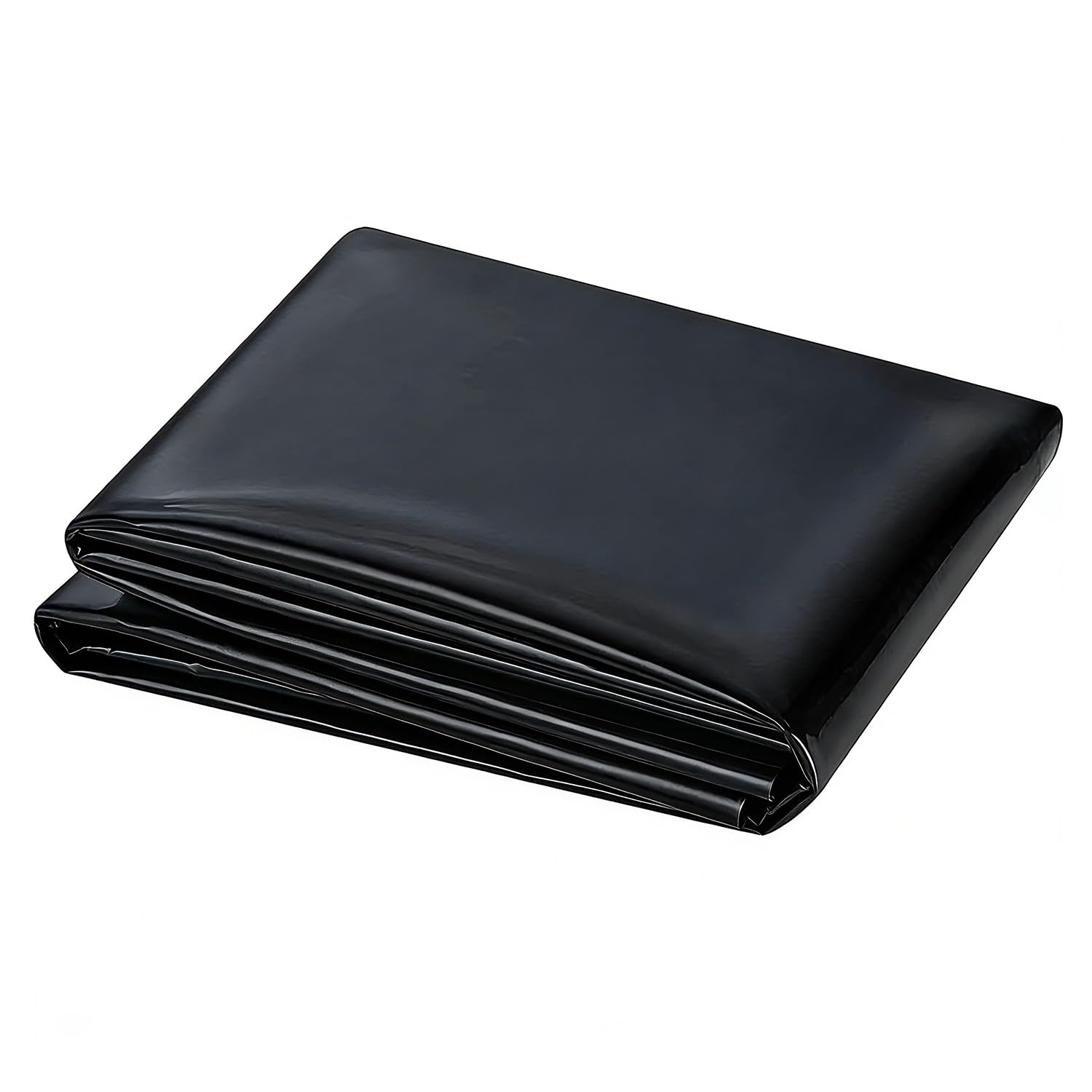 Bâche de bassin imperméable et flexible noir 8,5x12 m anti-perforation pour cascade extérieure