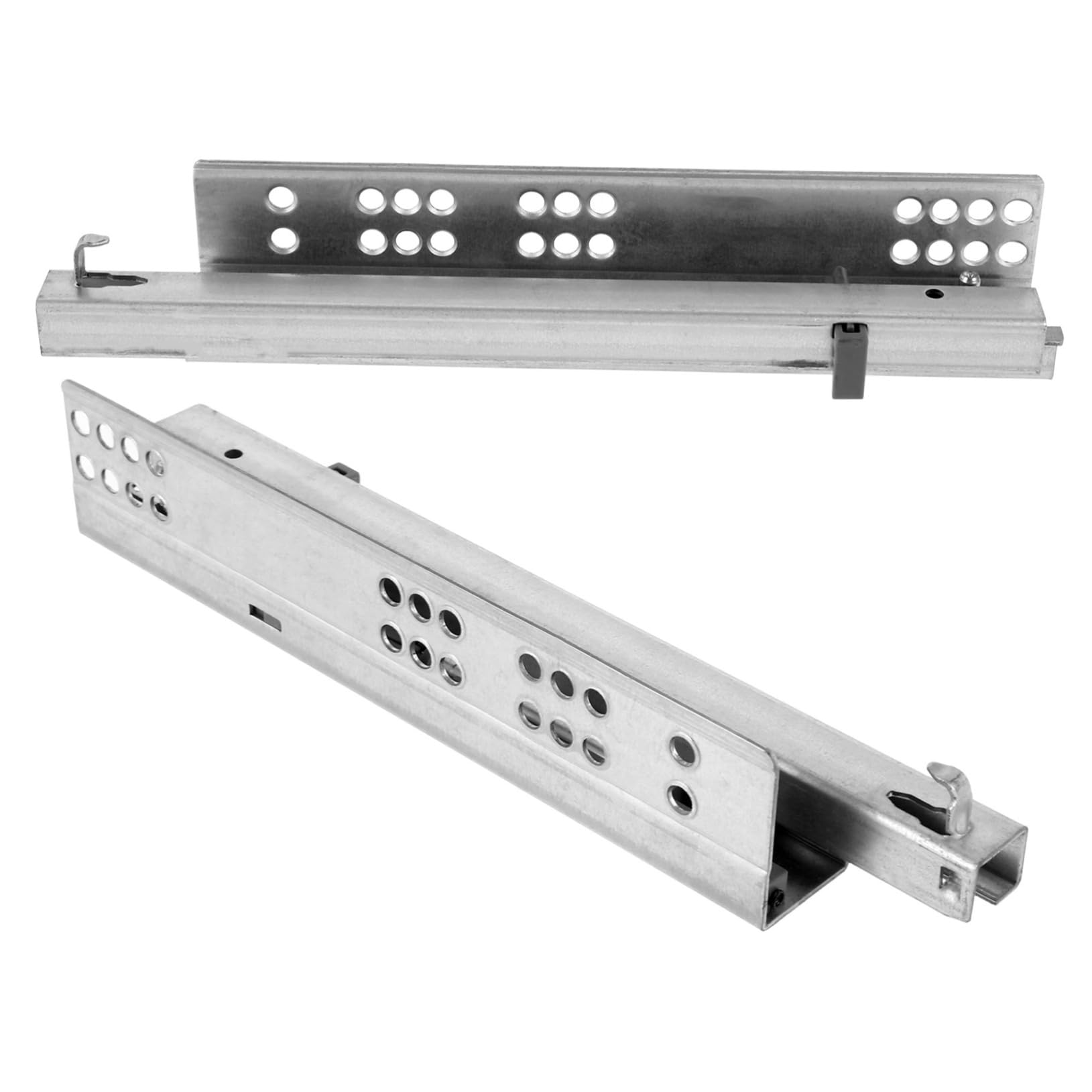 Rails de tiroir coulissants silencieux pour ouverture fluide
