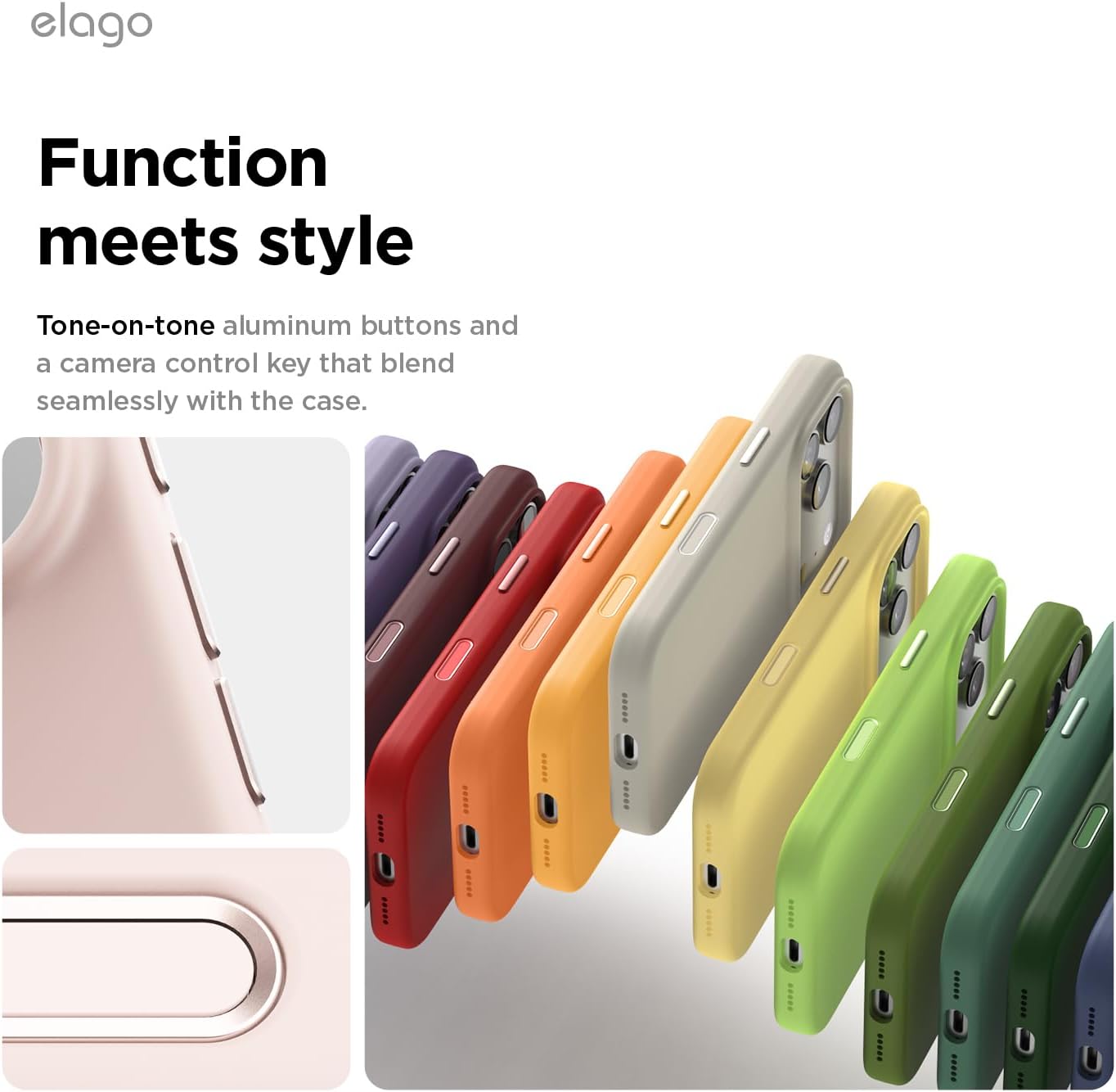 elago for iPhone 17 Pro Case, Premium Magnetic Silicone Case, Compatible with MagSafe, Liquid Silicone Material, Protective Cover, Shockproof, Slim Phone, 6.3 inch (Lovely Pink) - Image 4