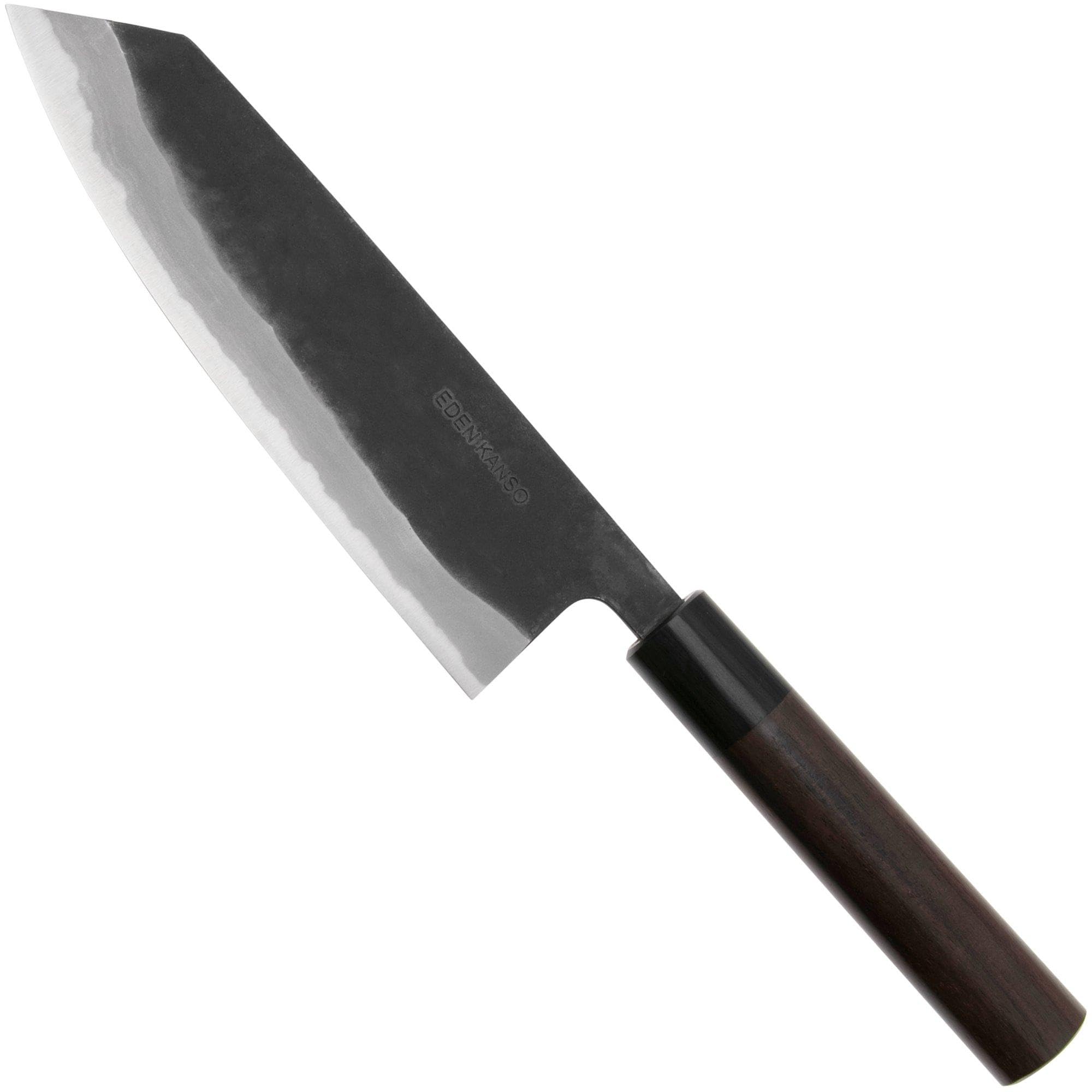 Eden Kanso Aogami Kiritsuke 18 cm EQ2040-418, Couteau de Cuisine Traditionnel Japonais Fait à la Main