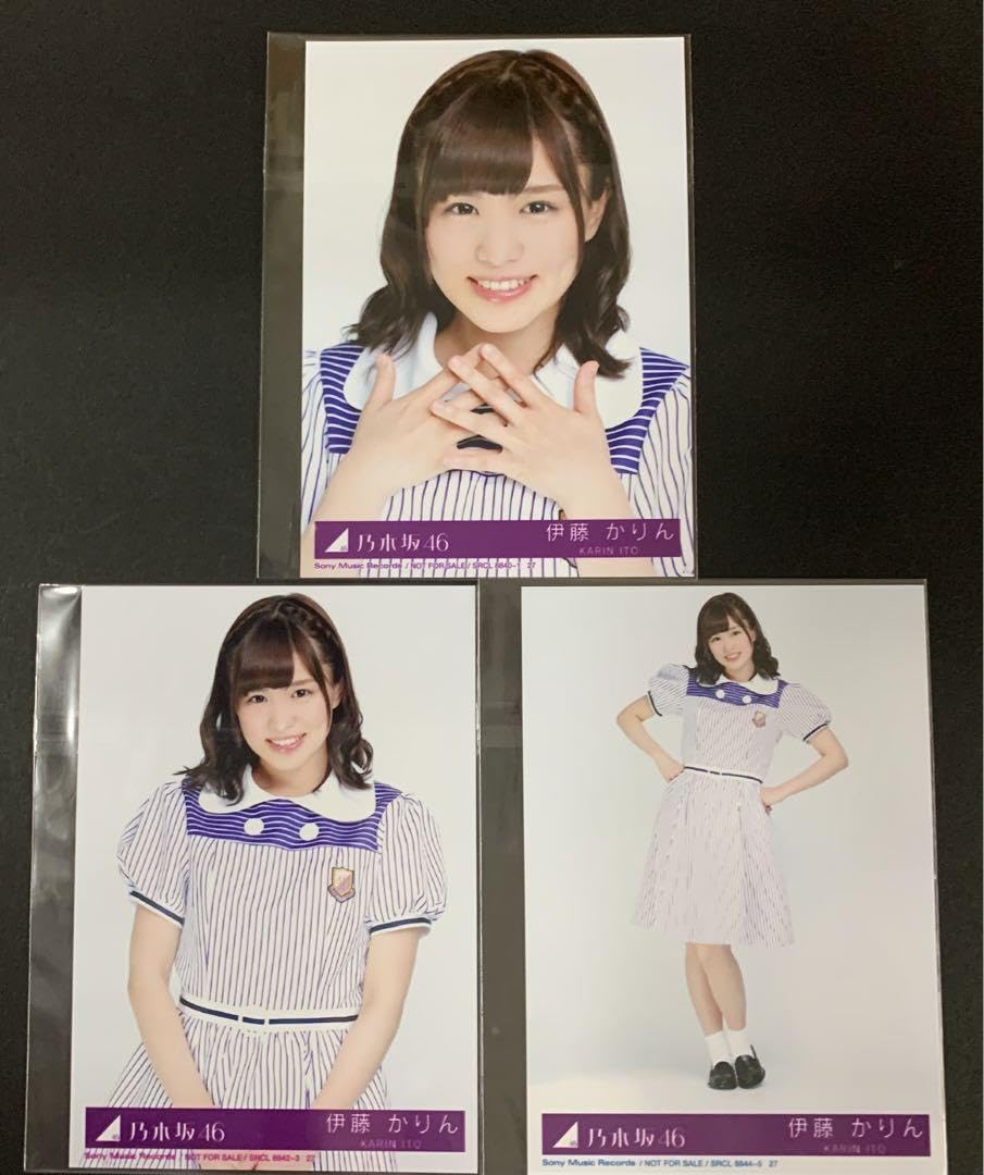 元 乃木坂46 伊藤かりん 生写真 チョコレートBOX等 64枚 バラ コンプ