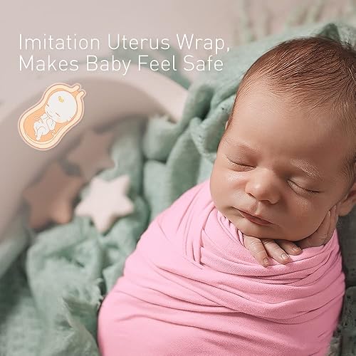 Miniatura 2 de Manta para envolver al bebé recién nacido, unisex, suave y sedosa de muselina para envolver al bebé, manta de recepción neutra para niños y niñas