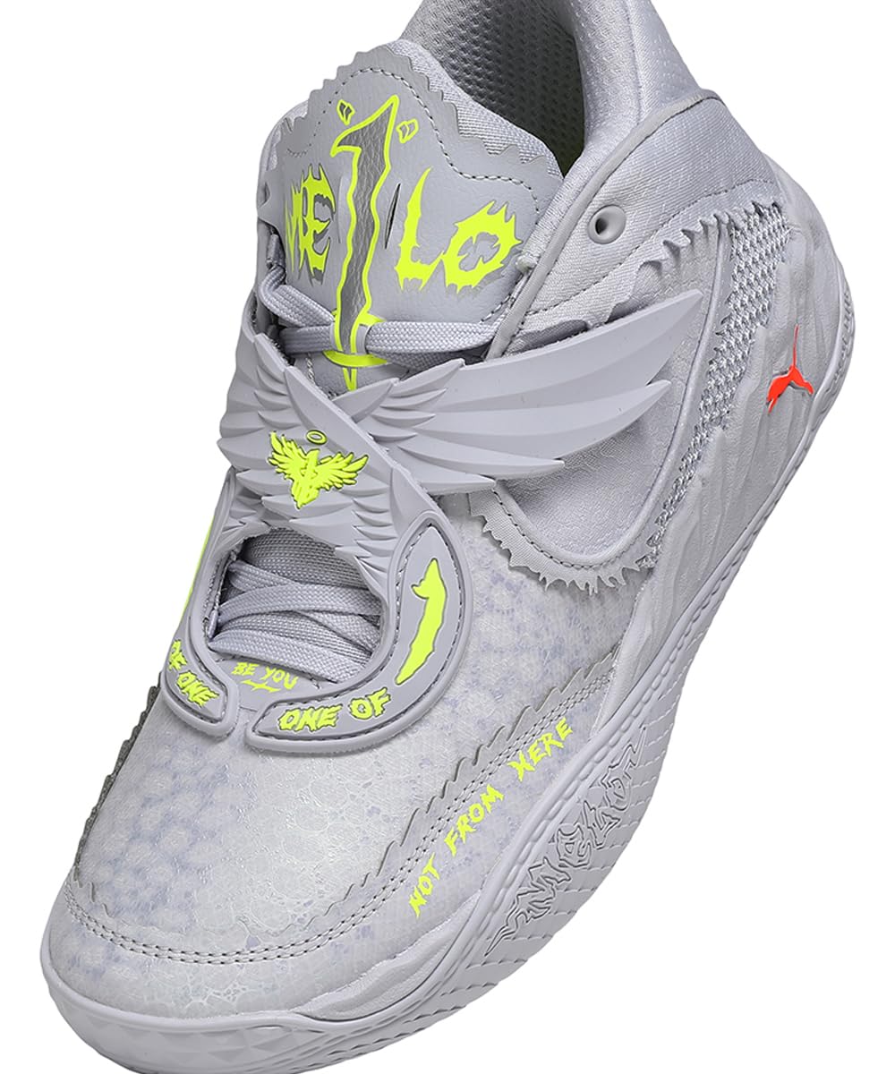 Puma Tenis de baloncesto unisex para adultos Mb.05 metálicos