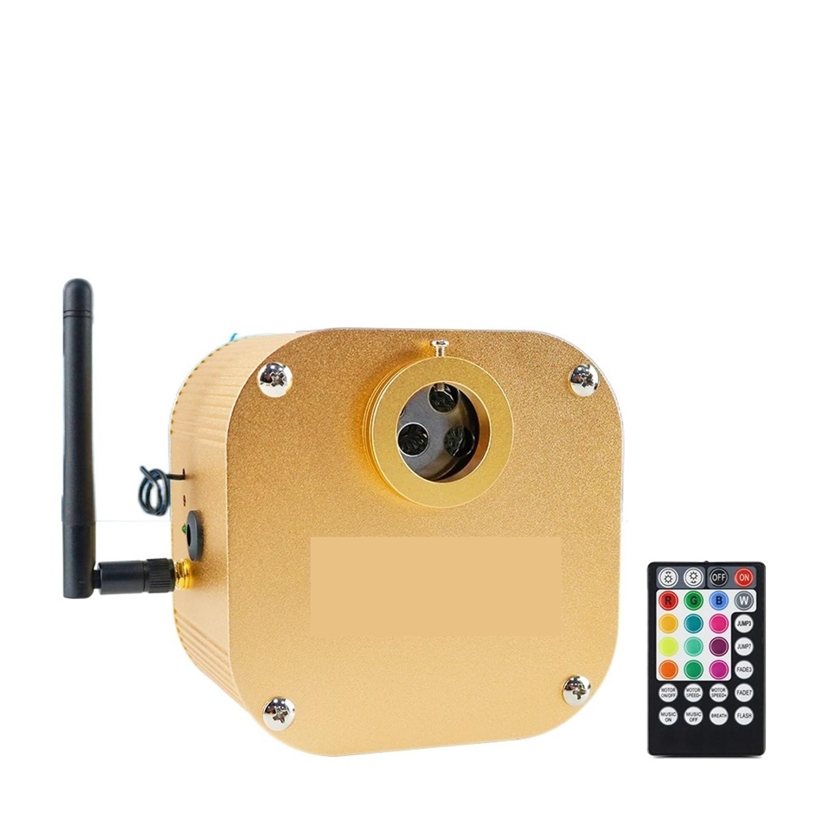 Luz de fibra óptica car star techo DELURA 16W accesorios interiores con control de música