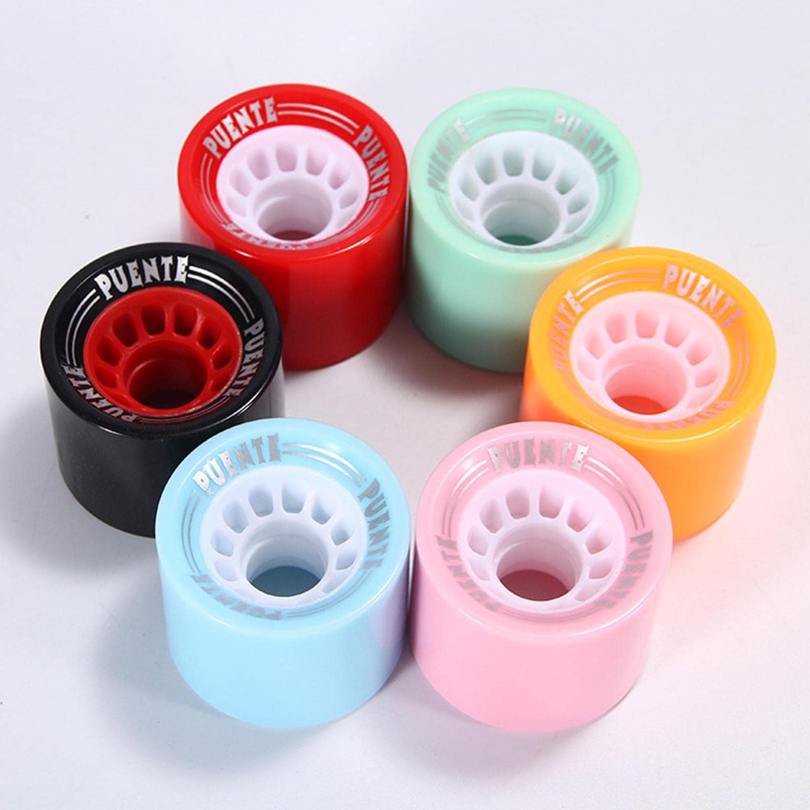 Ruedas De Skate/longboard 70mm - Pack De 4, Dureza 78A, PU Resistente, Para Cruiser Y Street