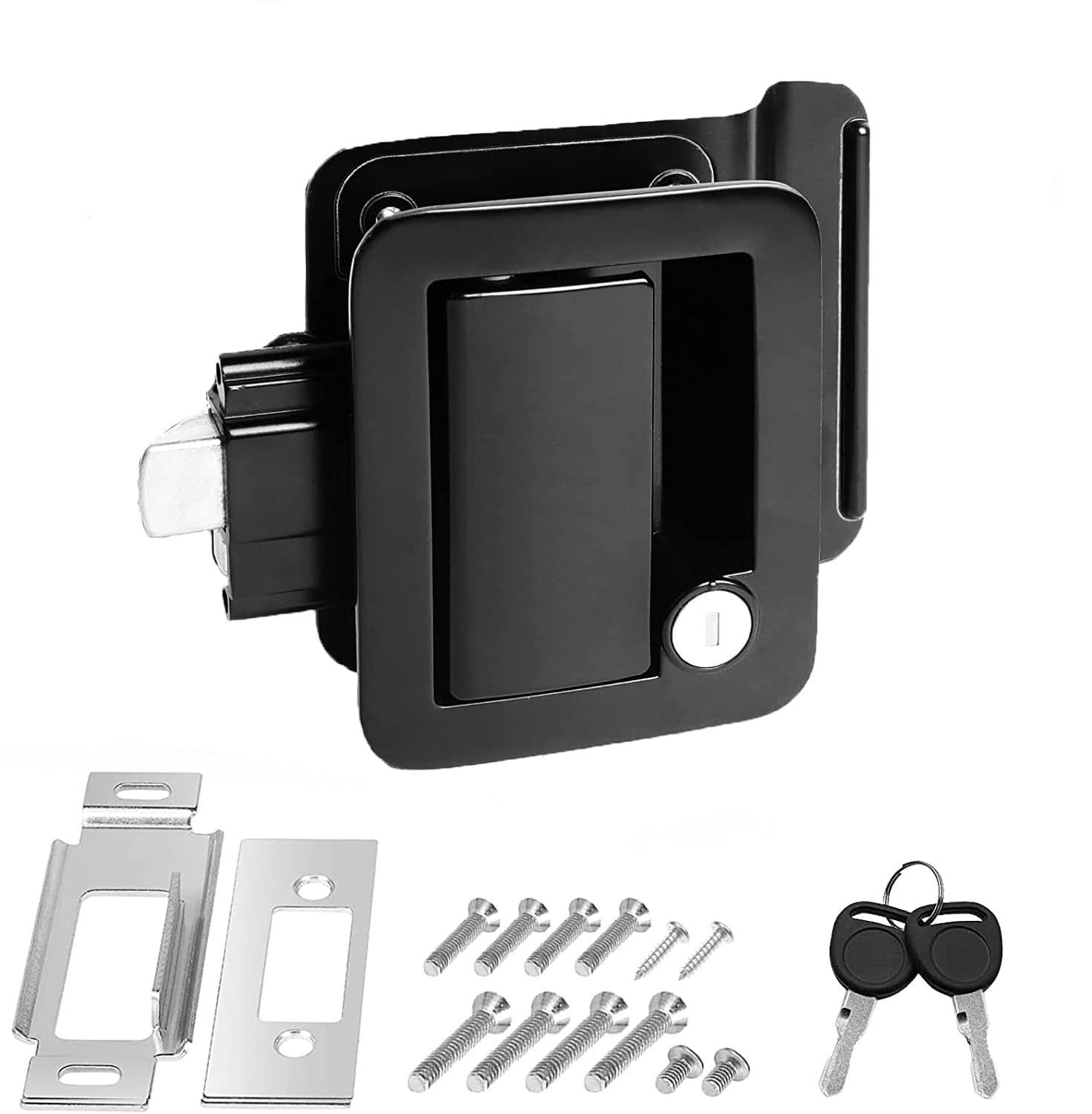 Buy Upgraded RV Door Latch, RV Entry Door Lock, Trailer Door Lock, Zinc