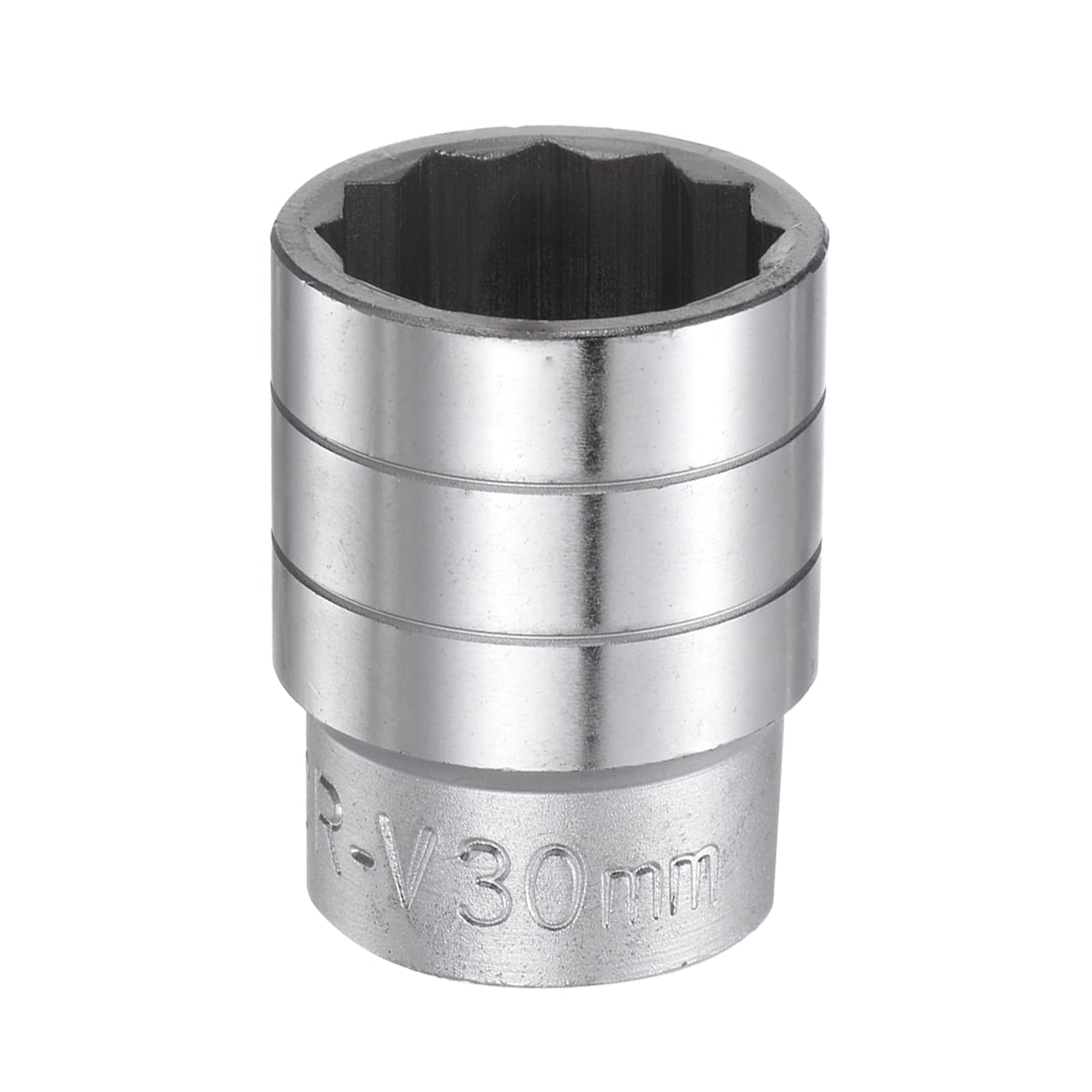 HARFINGTON 30mm 12 Point Shallow Socket 3/4' Drive Standard Metric CR-V